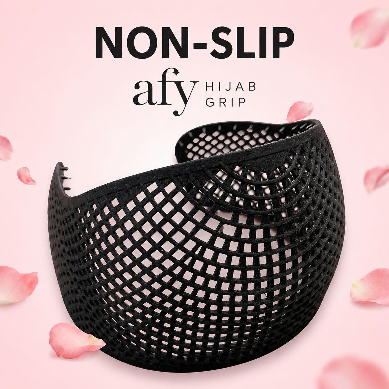 AFY GripCap™ — Anti-Slip Hijab Grip Cap | No Pins Needed | Lightweight & Breathable