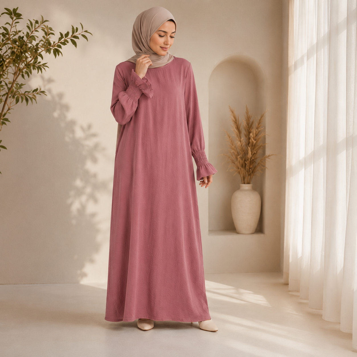Sorella Flow Abaya - Daily and Ramadan Modest Long Dress