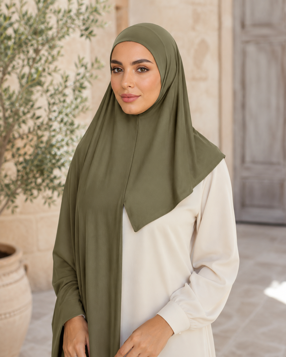 Everyday Essential Instant Hijab Jersey Hijabs/Stretchy Cotton/ Modal Hijab