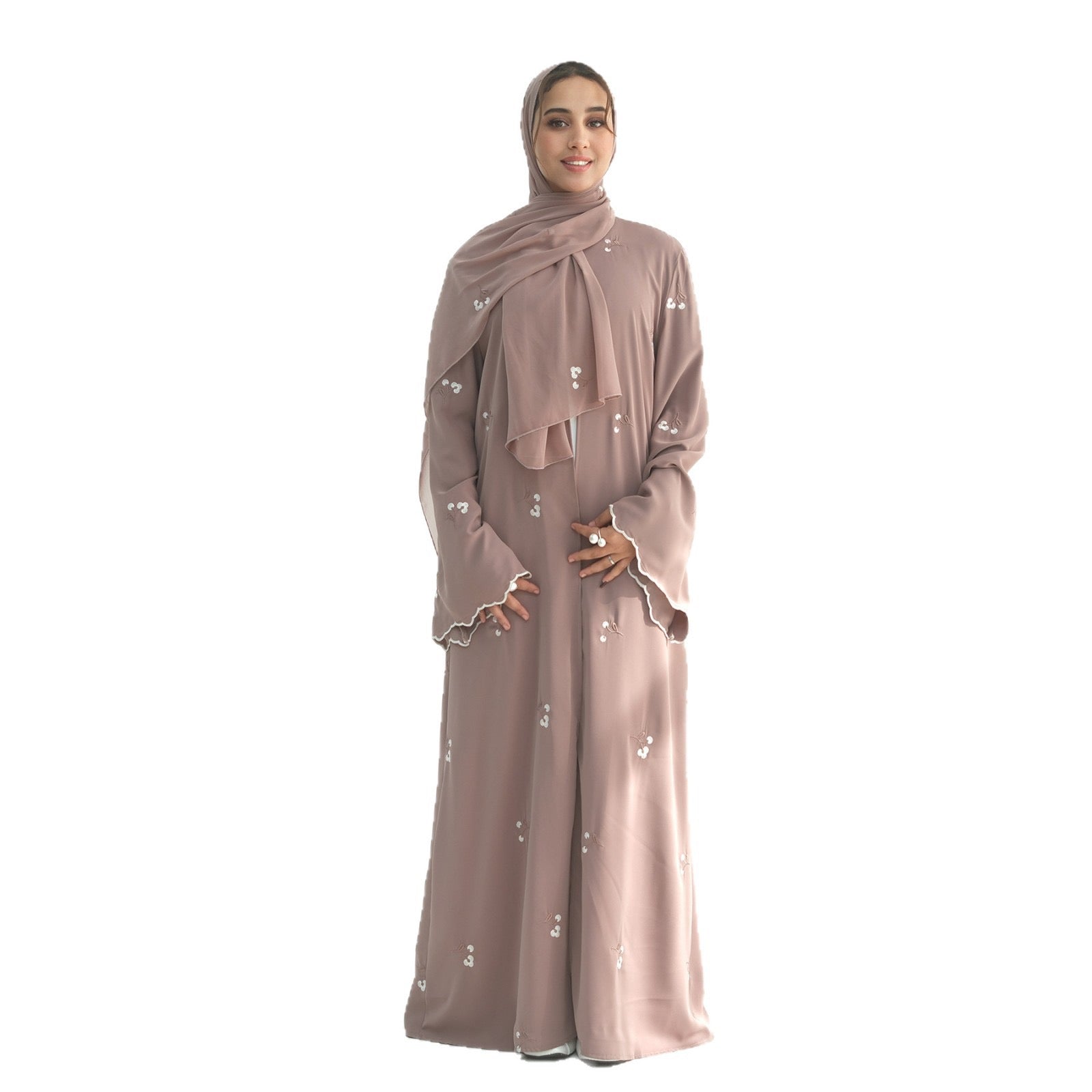 Mirae Abaya Set - Daily and Ramadan Modest Long Dress (D5A)