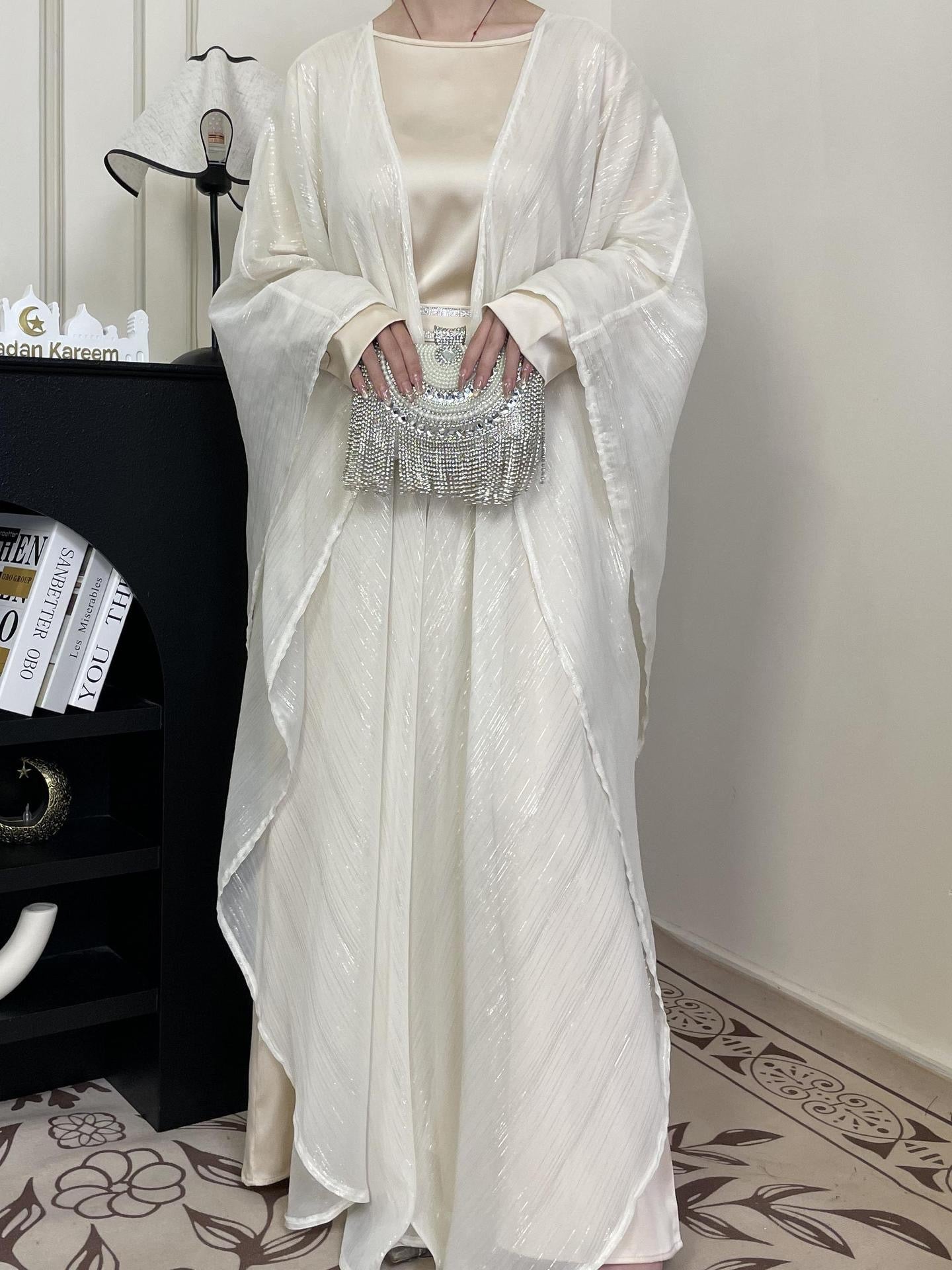 Velora Luxe Abaya set β Eid & Ramadan Modest Long Dress (LX13)