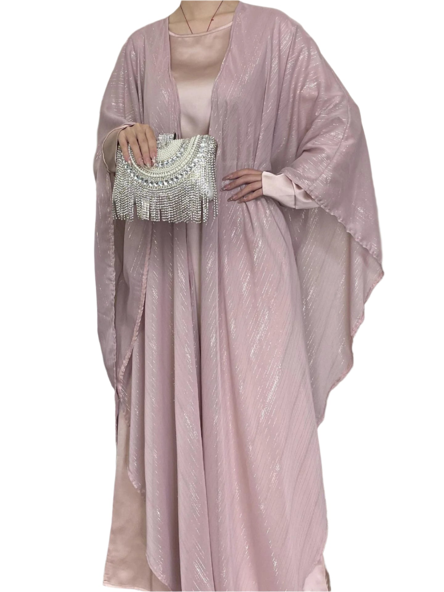 Velora Luxe Abaya set β Eid & Ramadan Modest Long Dress (LX13)