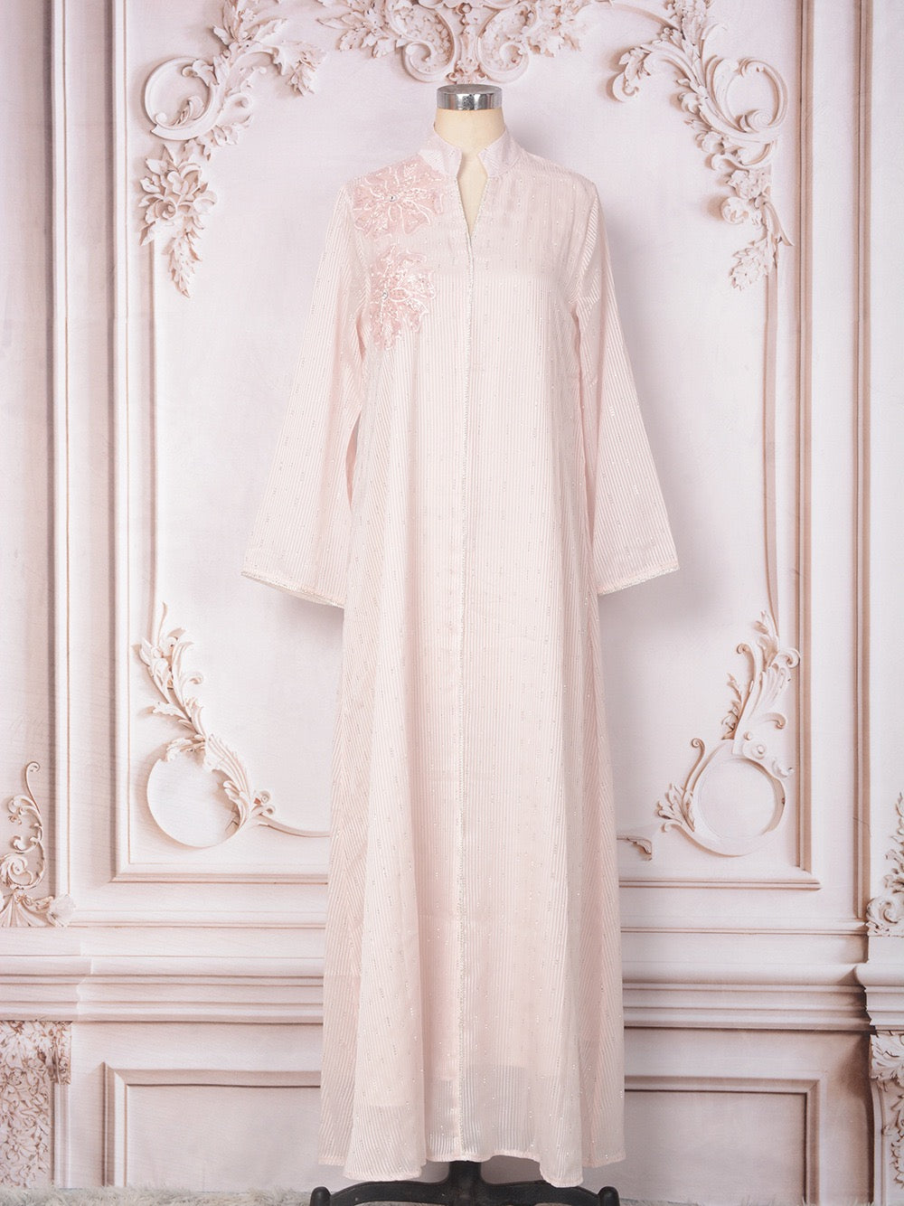 Petal Light Abaya - Eid & Ramadan Modest Long Dress (K7)
