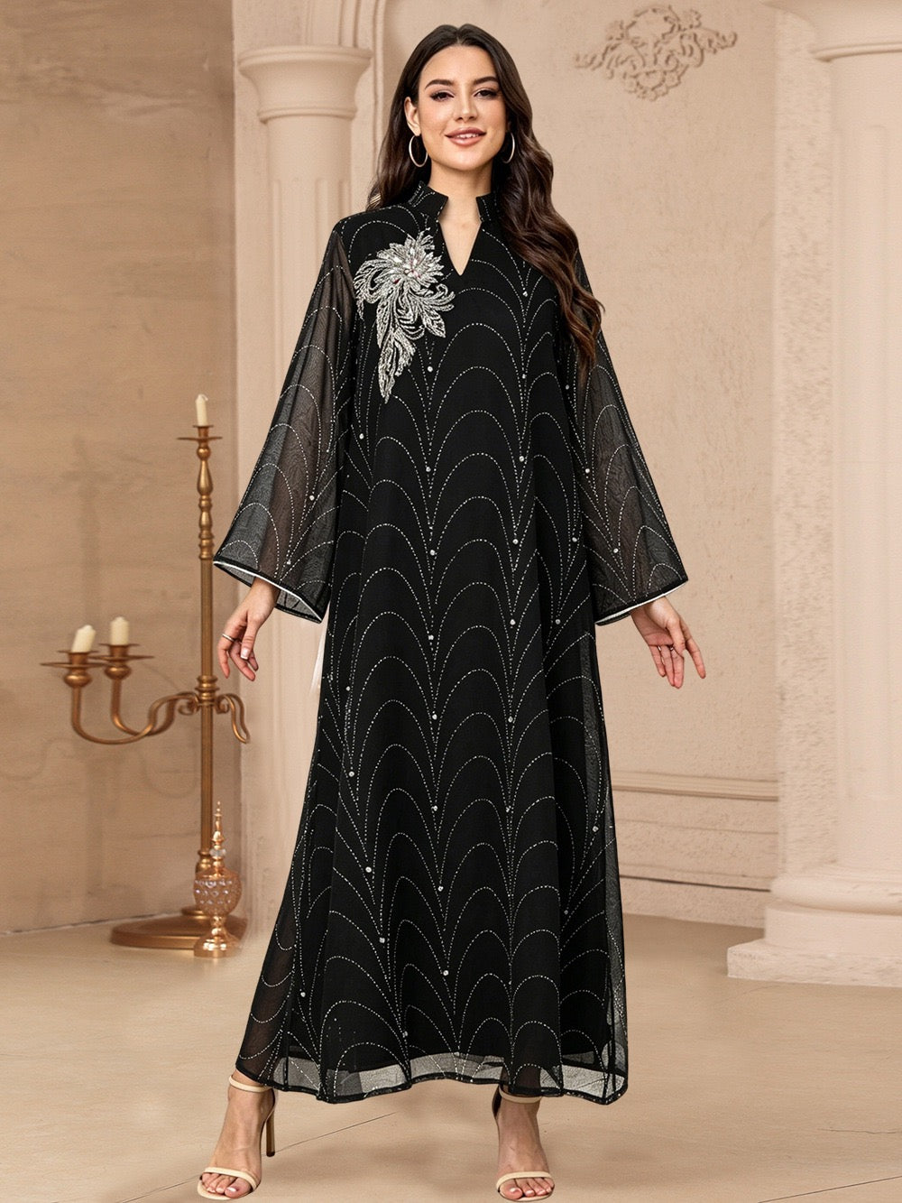Petal Light Abaya | Modest Eid Dress