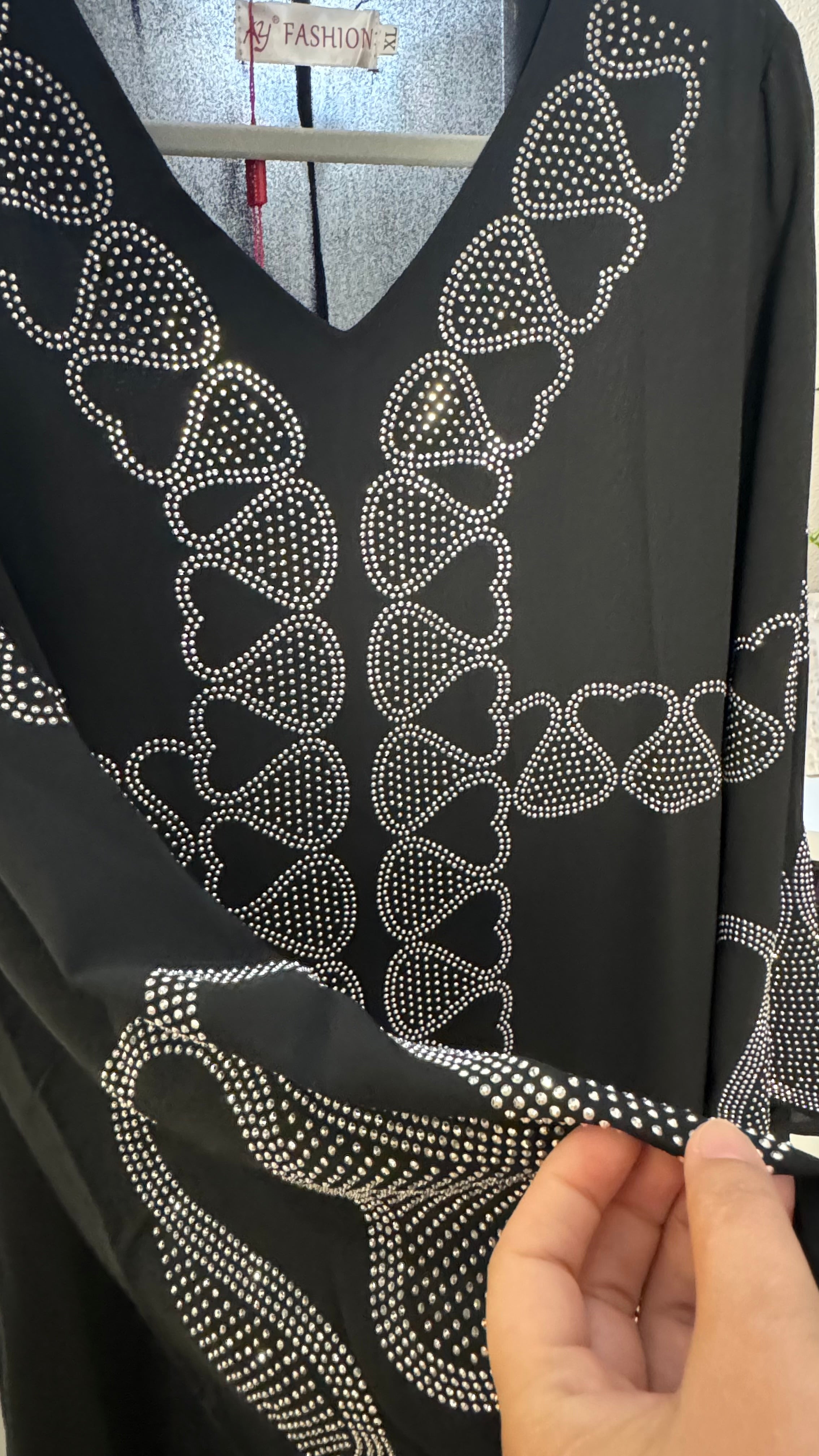 SPK04 Eid abaya/ramadan abaya/ Eid dresses Diamond Serenity The Hearts