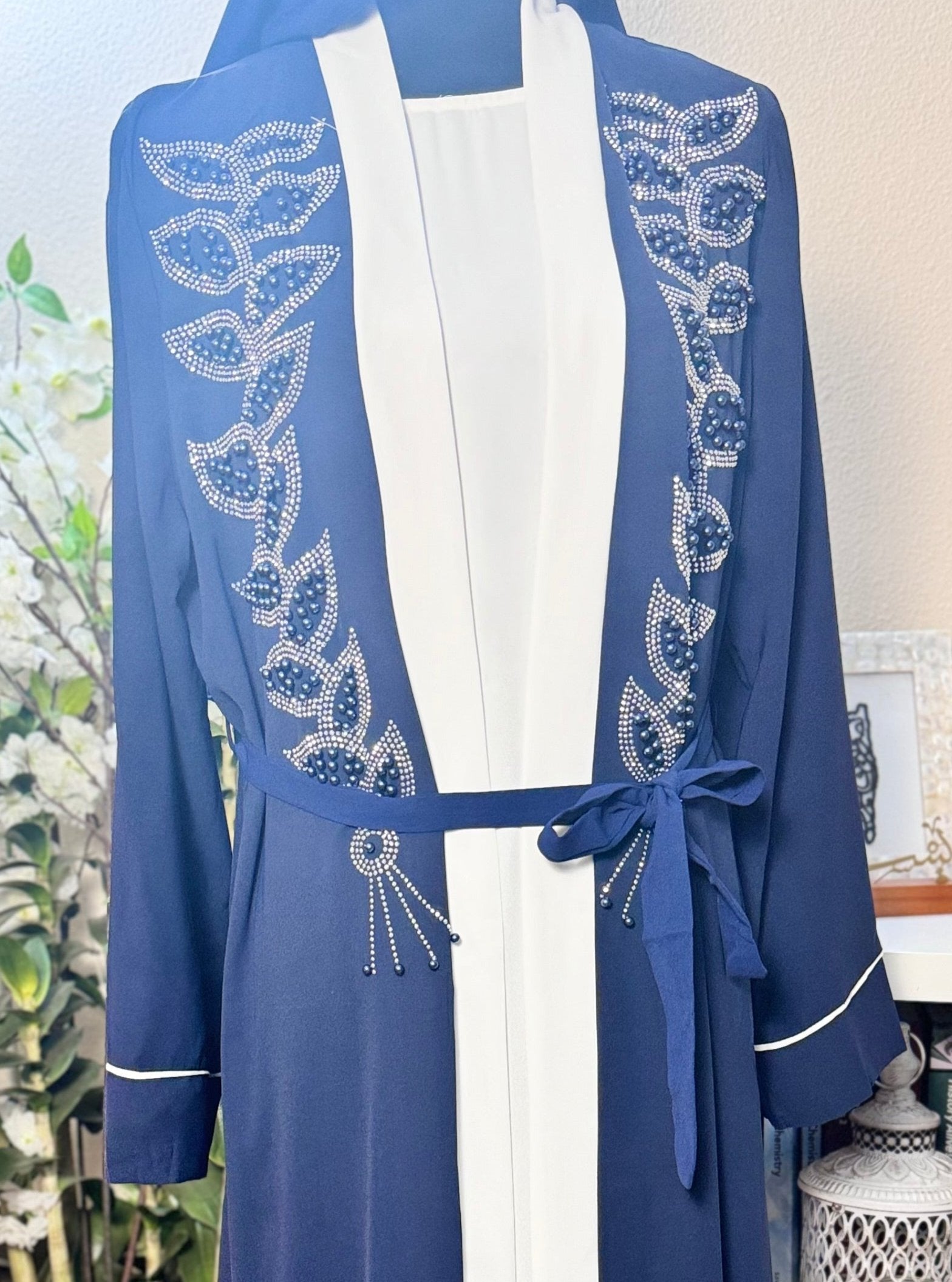 SPK01 Eid abaya/ramadan abaya/ Eid dresses Diamond Serenity Pearl Radiance