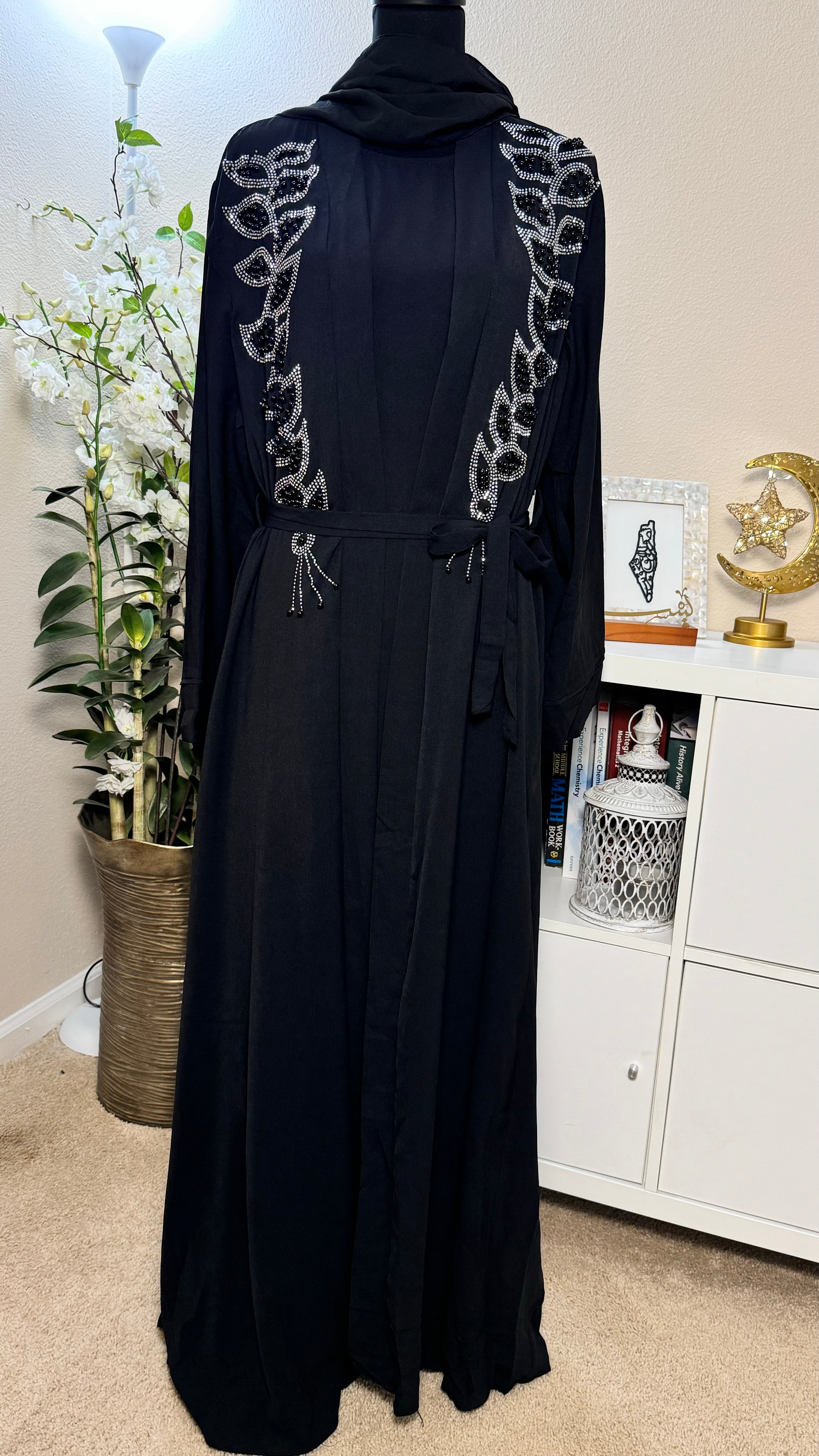SPK01 Eid abaya/ramadan abaya/ Eid dresses Diamond Serenity Pearl Radiance