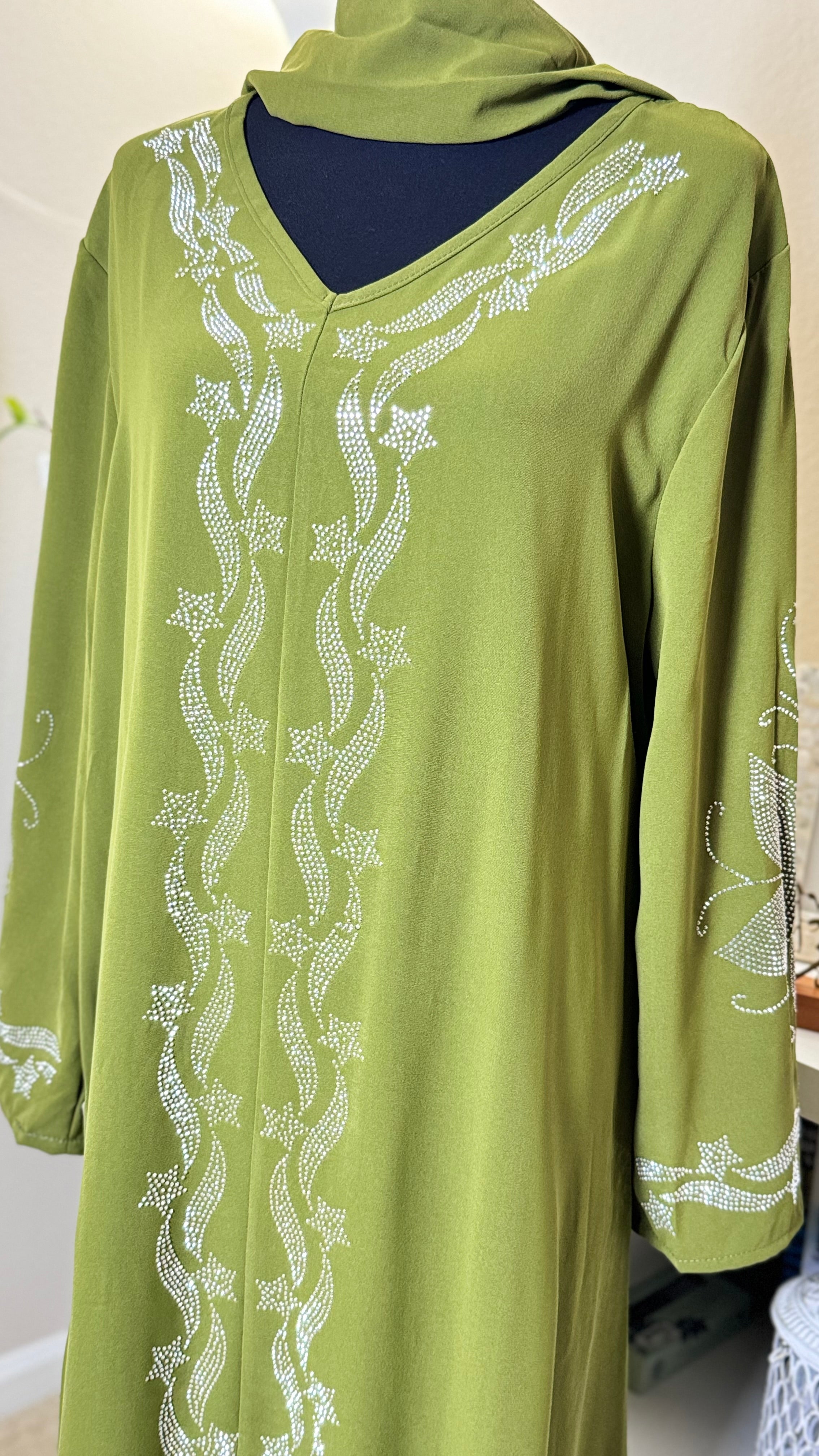 Diamond Serenity The Stars - Eid & Ramadan Modest Long Dress (SPK04)