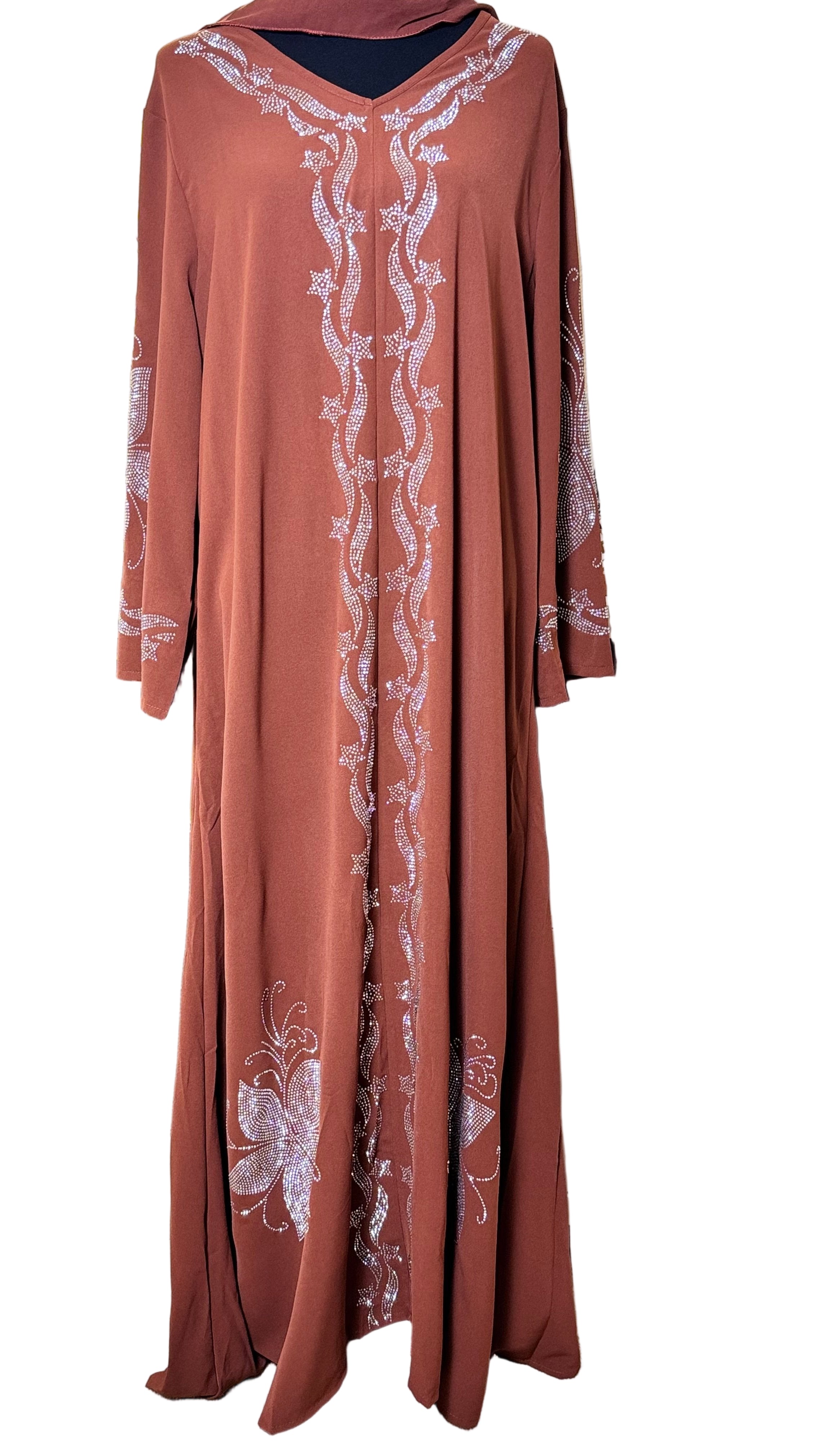 Diamond Serenity The Stars - Eid & Ramadan Modest Long Dress (SPK04)
