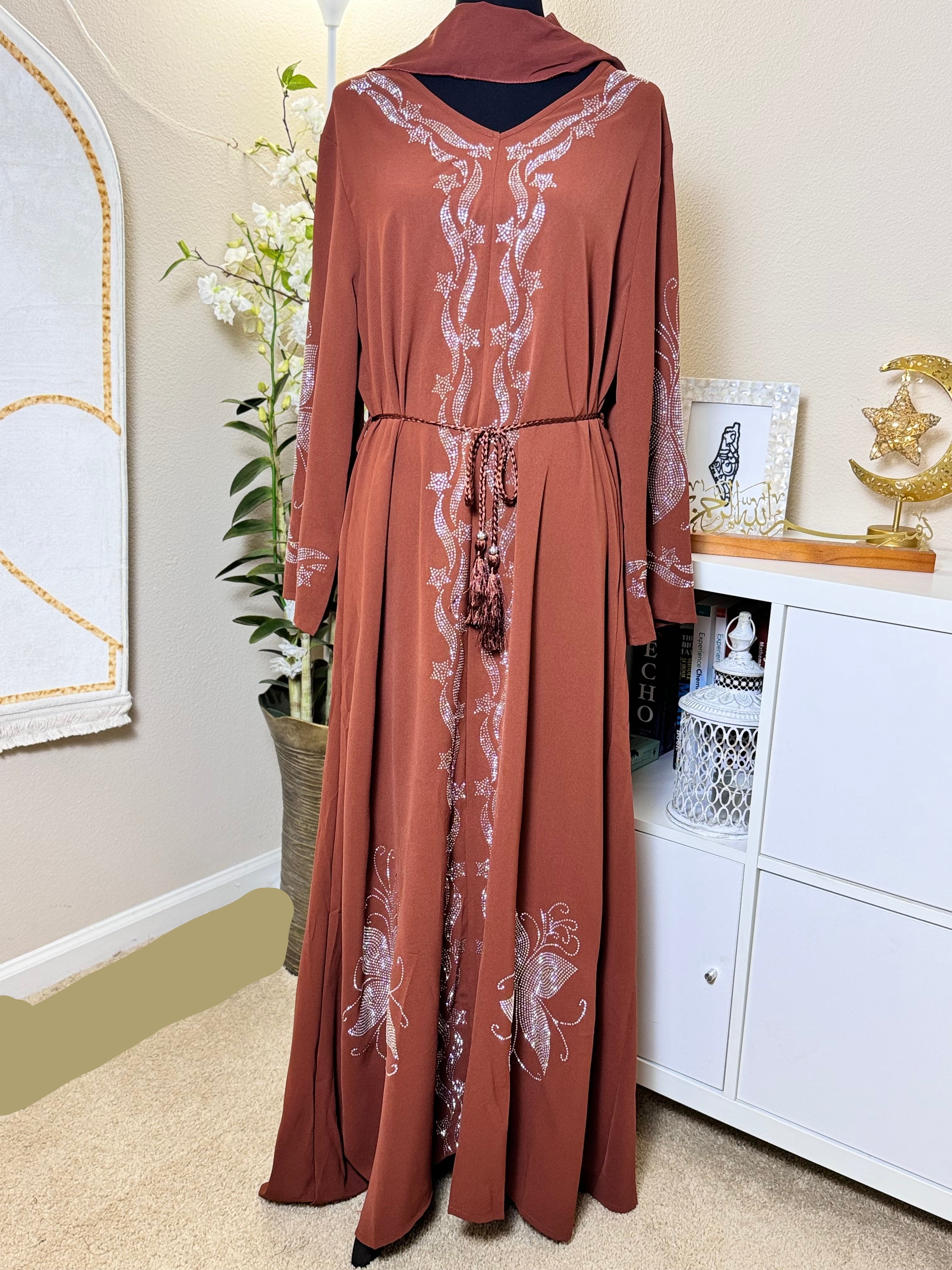 Diamond Serenity The Stars - Eid & Ramadan Modest Long Dress (SPK04)