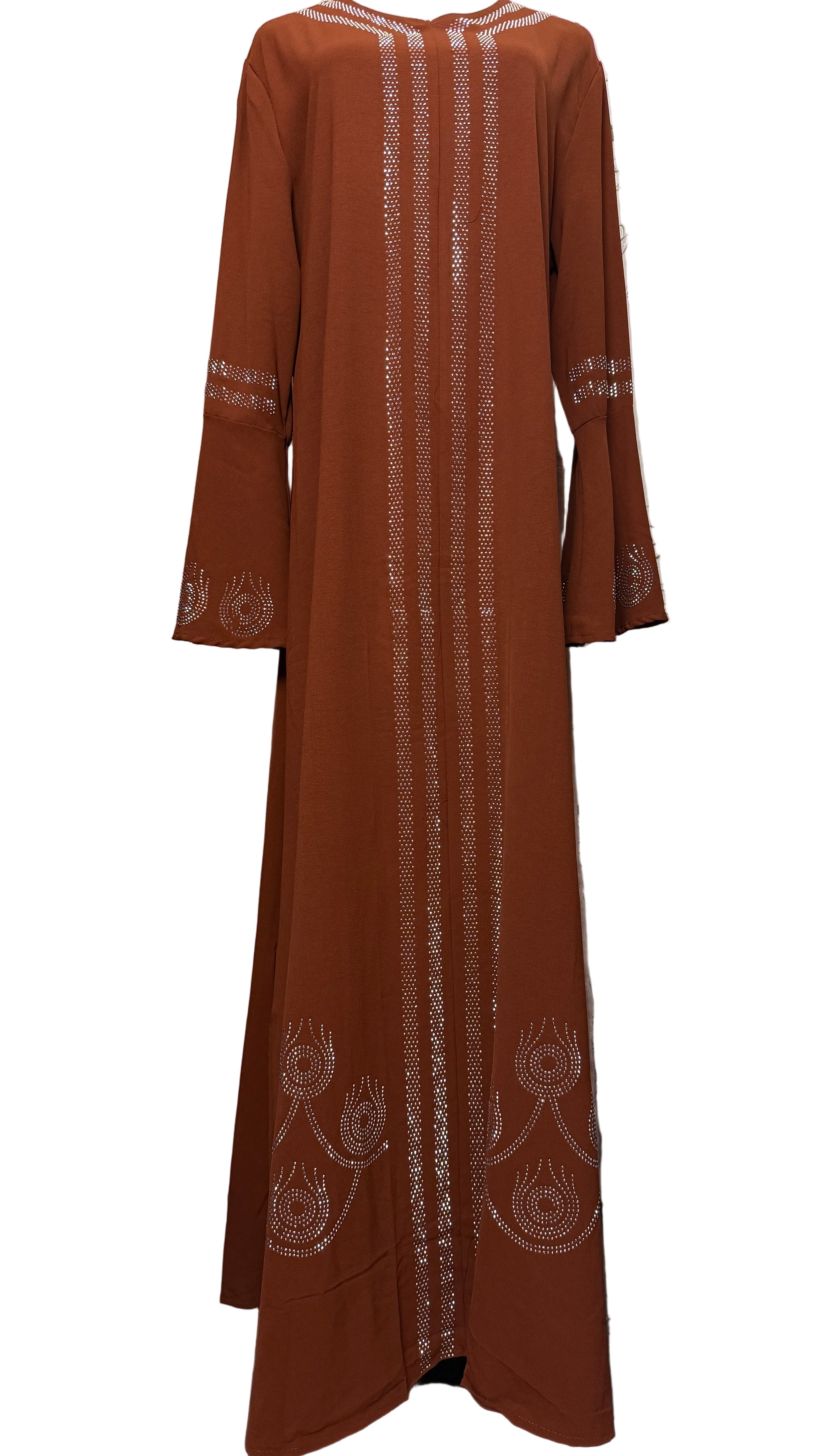 Diamond Serenity The Feather- Eid & Ramadan Modest Long Dress (SPK06)