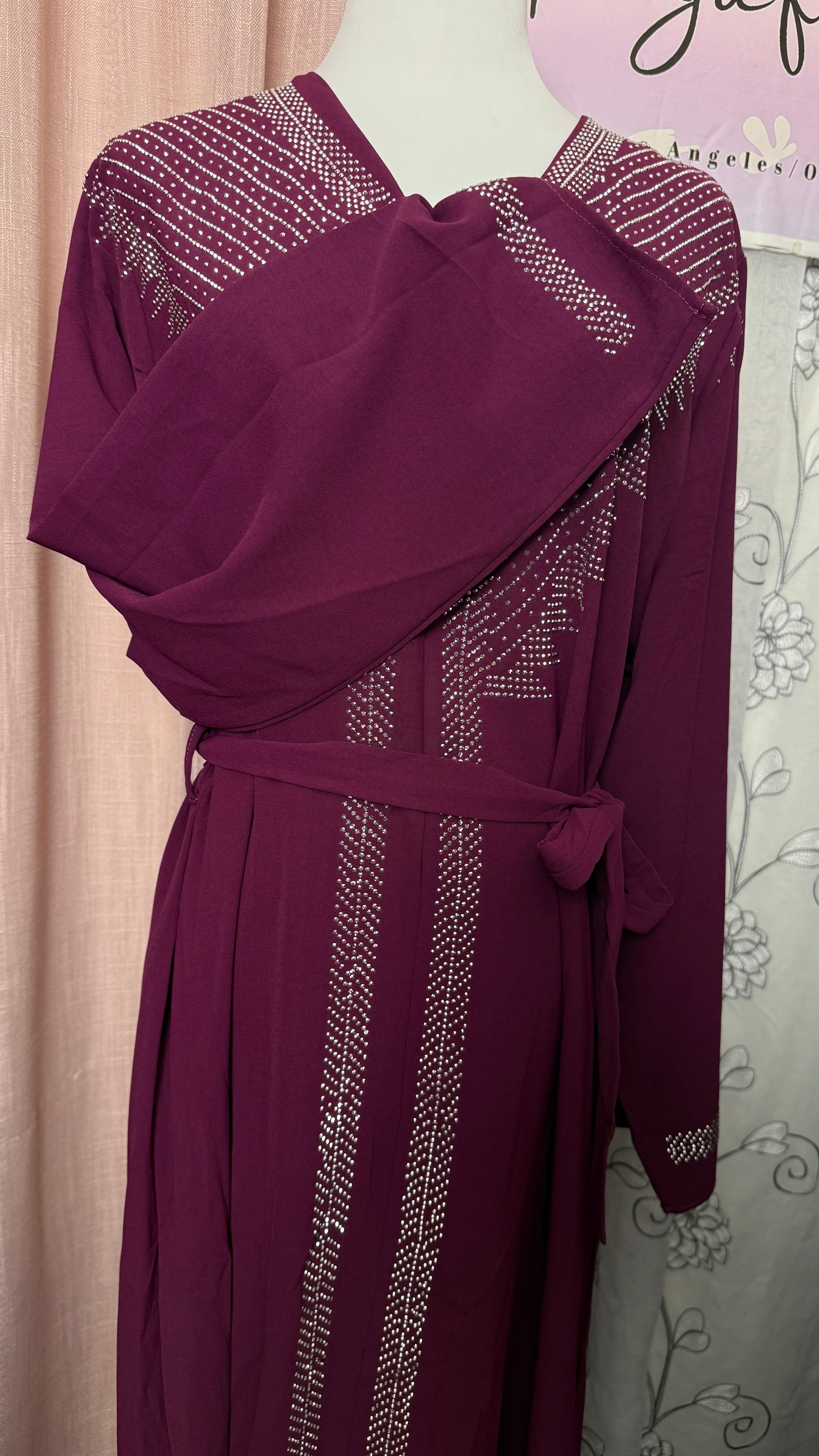 Diamond Serenity The Rays - Eid & Ramadan Modest Long Dress (SPK03)