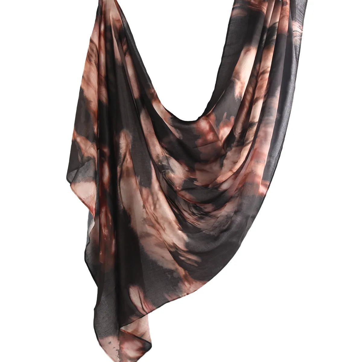 Watercolor Floral Modal Hijab/ Breathable /Soft