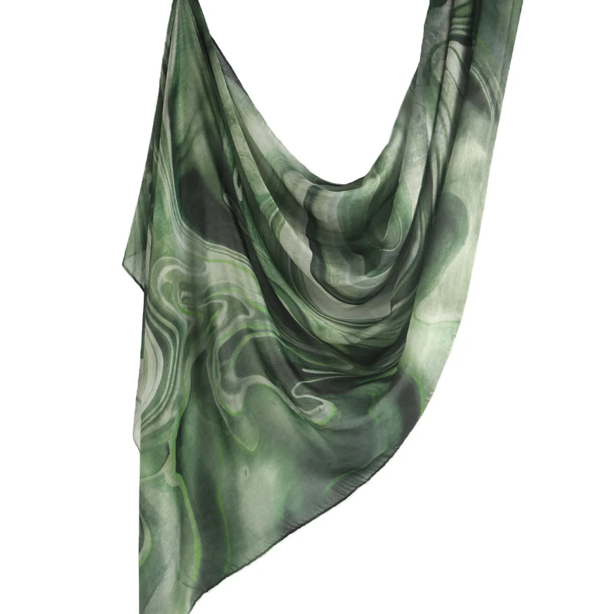 Watercolor Floral Modal Hijab/ Breathable /Soft