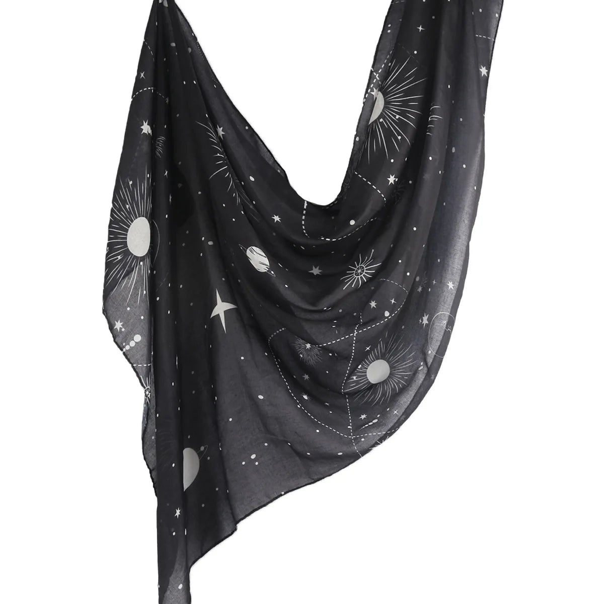 Watercolor Floral Modal Hijab/ Breathable /Soft