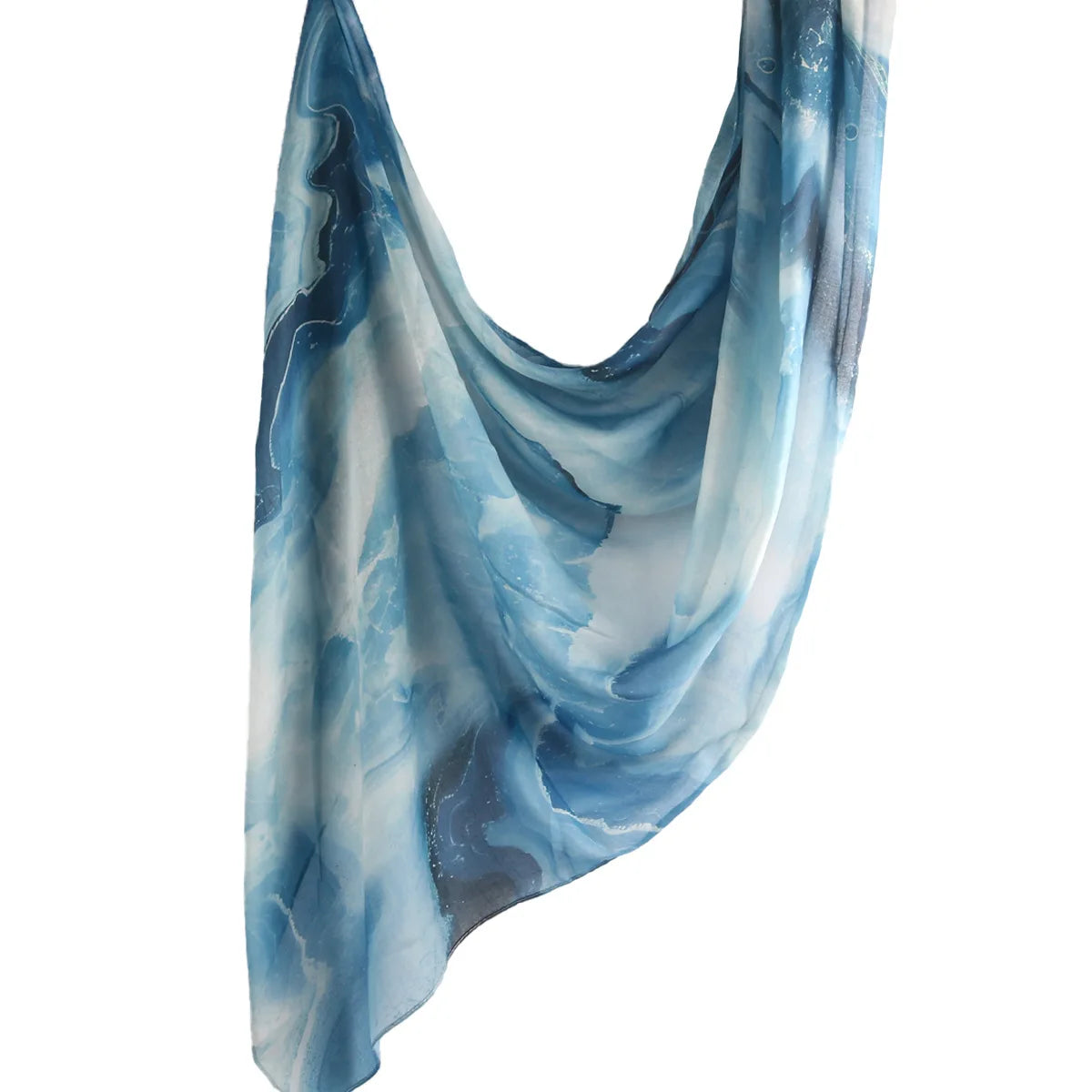 Watercolor Floral Modal Hijab/ Breathable /Soft