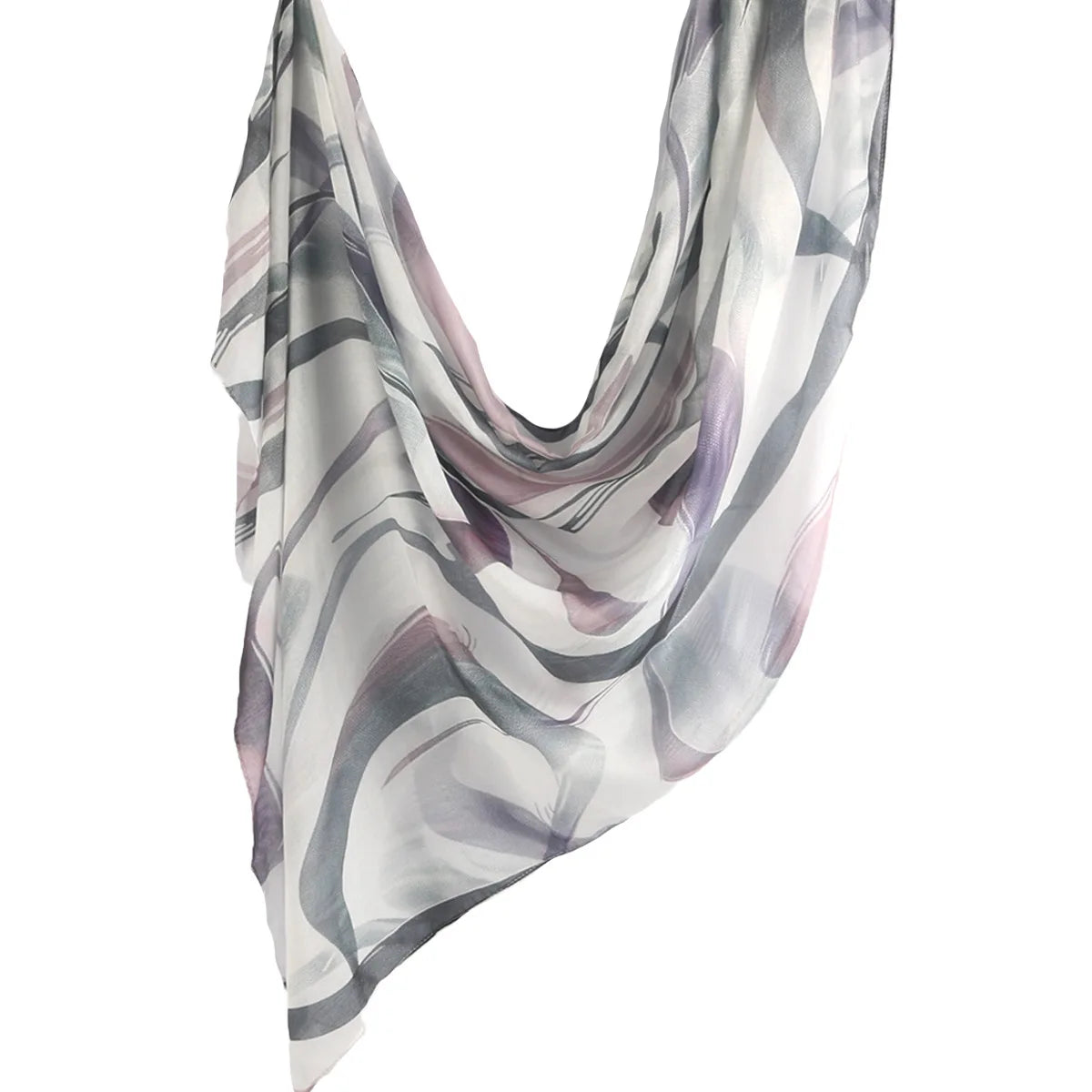 Watercolor Floral Modal Hijab/ Breathable /Soft