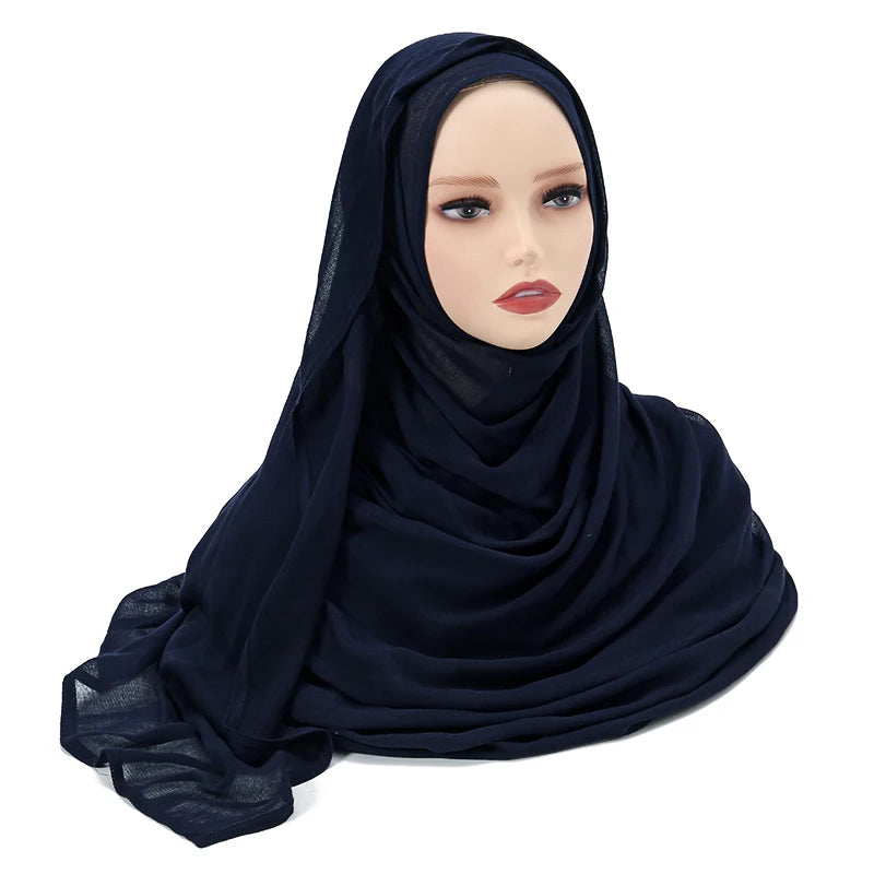 Everyday Essential – Premium Modal Hijab/ Rayon/ Cotton Shawls For Women 190*85cm