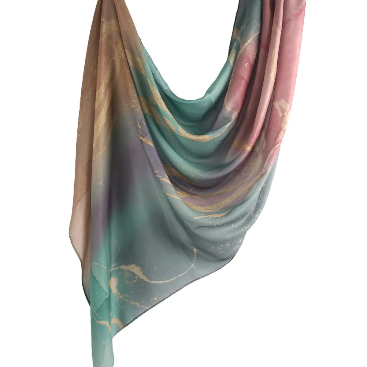 Watercolor Floral Modal Hijab/ Breathable /Soft