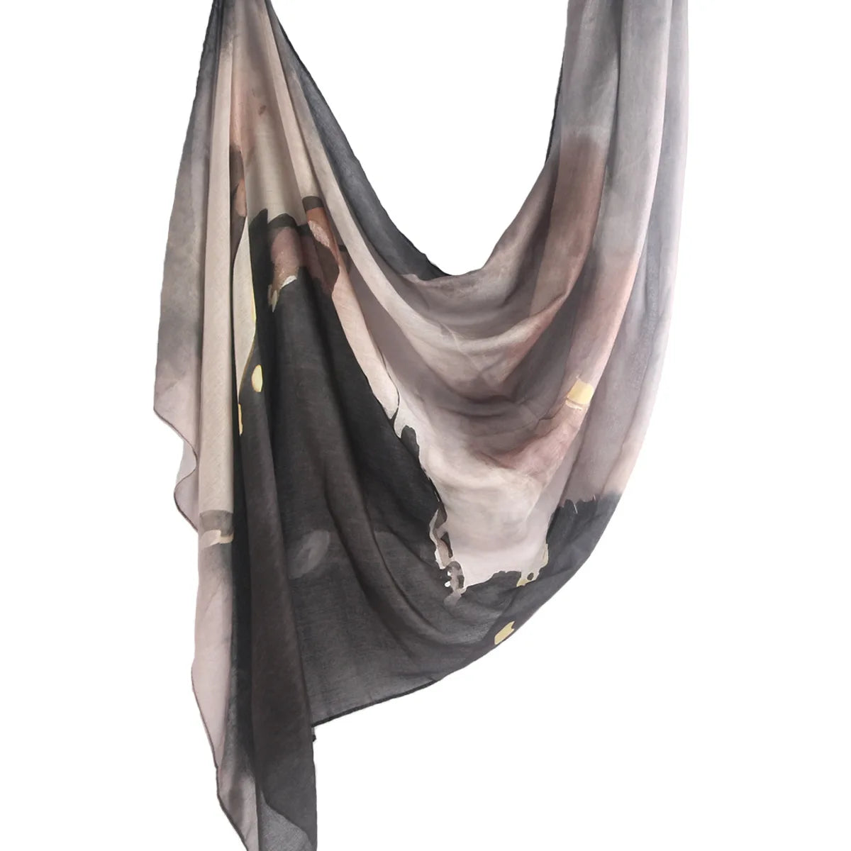 Watercolor Floral Modal Hijab/ Breathable /Soft