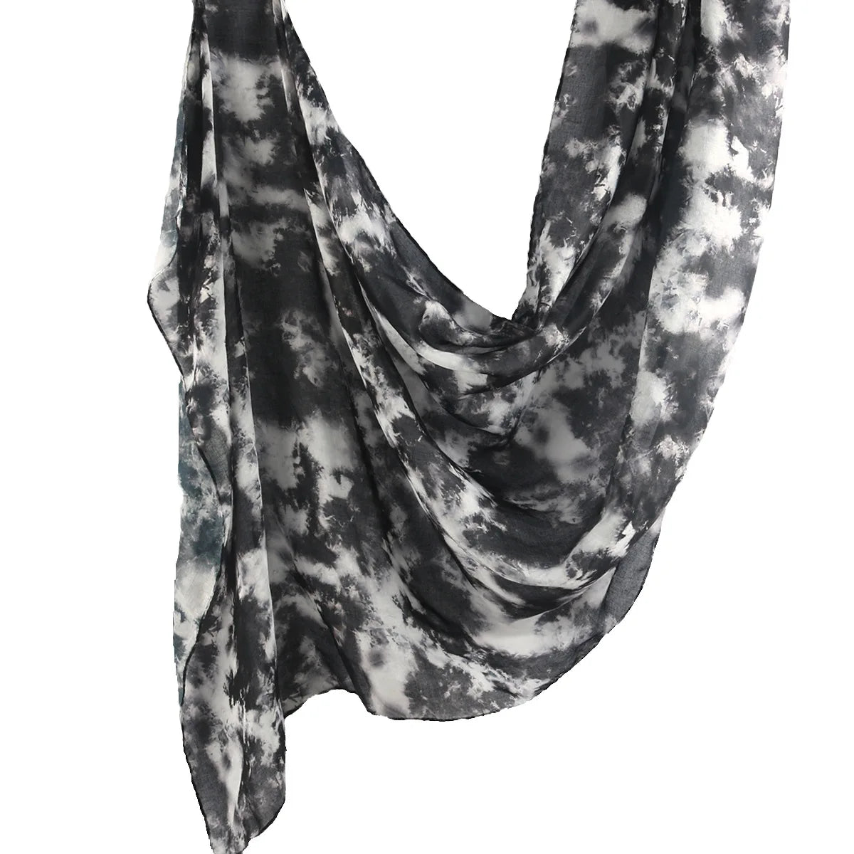 Watercolor Floral Modal Hijab/ Breathable /Soft