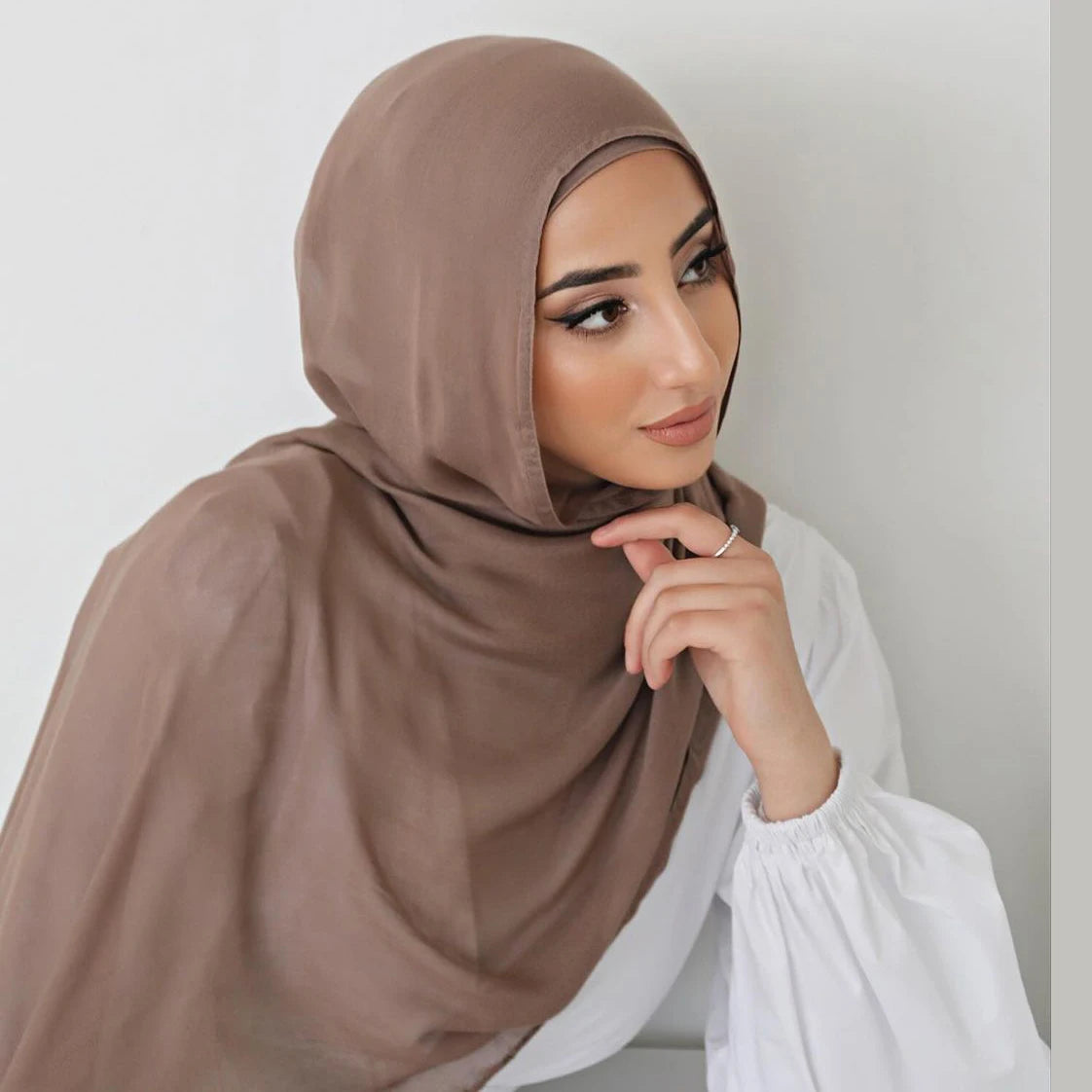 Everyday Essential – Premium Modal Hijab/ Rayon/ Cotton Shawls For Women 190*85cm