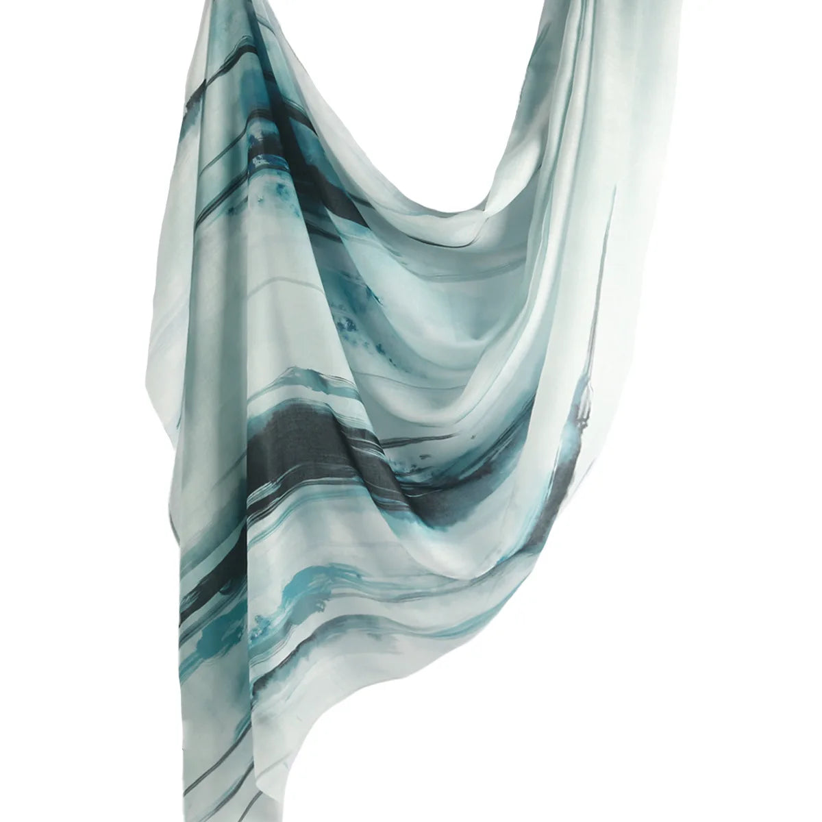 Watercolor Floral Modal Hijab/ Breathable /Soft