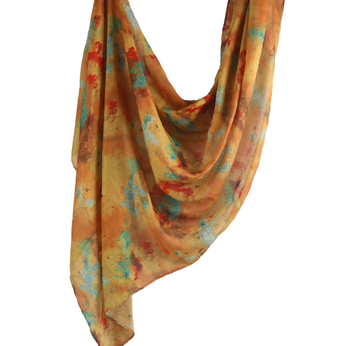 Watercolor Floral Modal Hijab/ Breathable /Soft