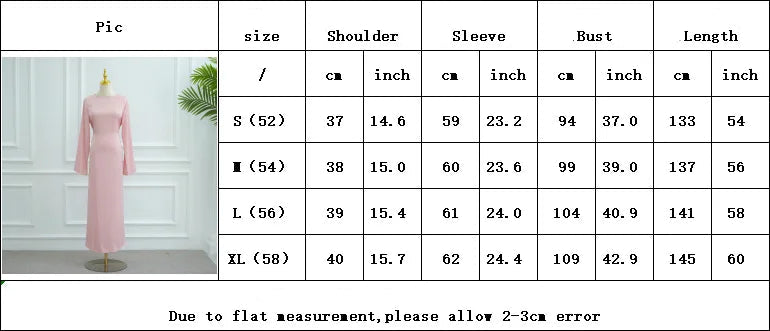 Malaika Luxe Satin Abaya Set – Eid & Ramadan Modest Long Dress (LXM8)