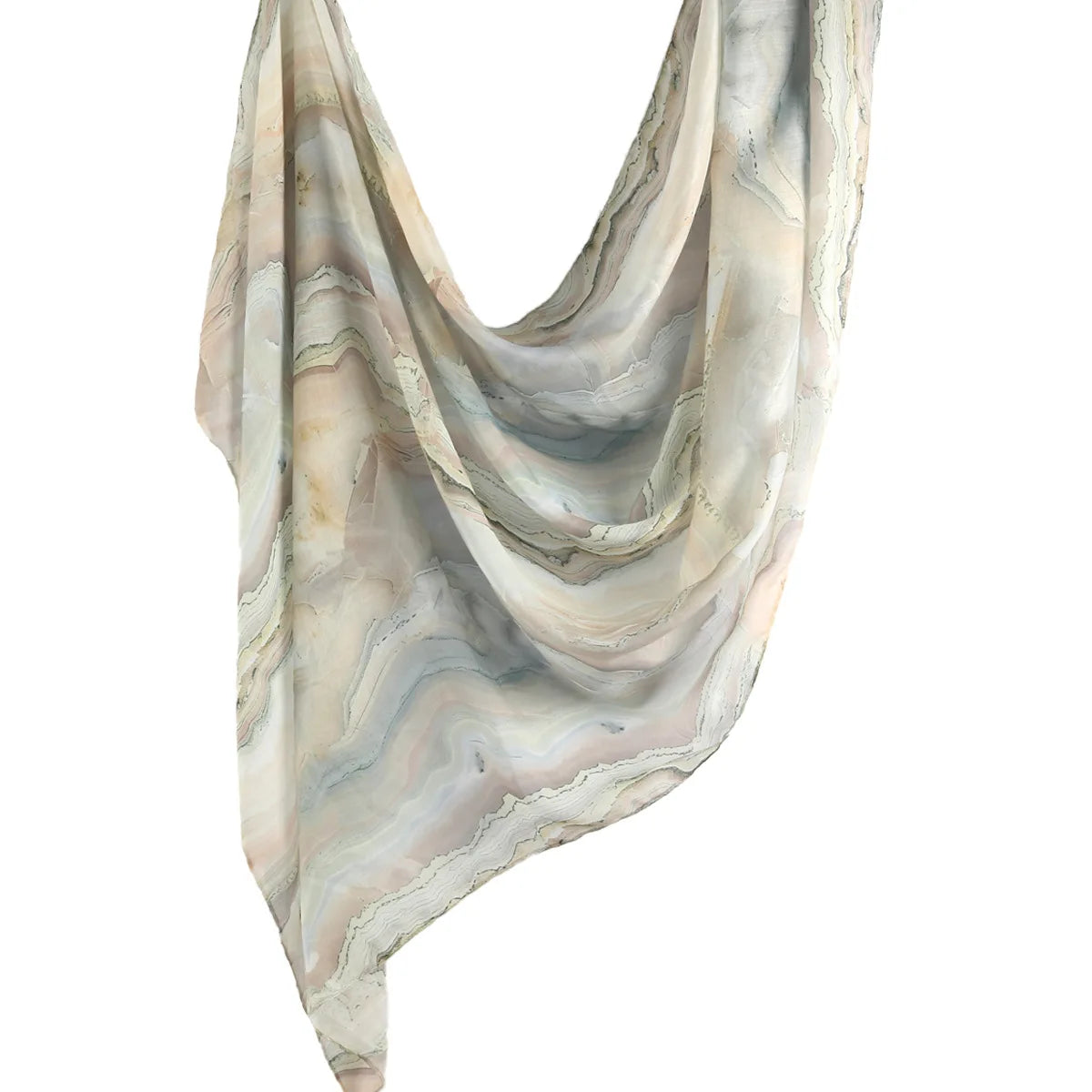 Watercolor Floral Modal Hijab/ Breathable /Soft