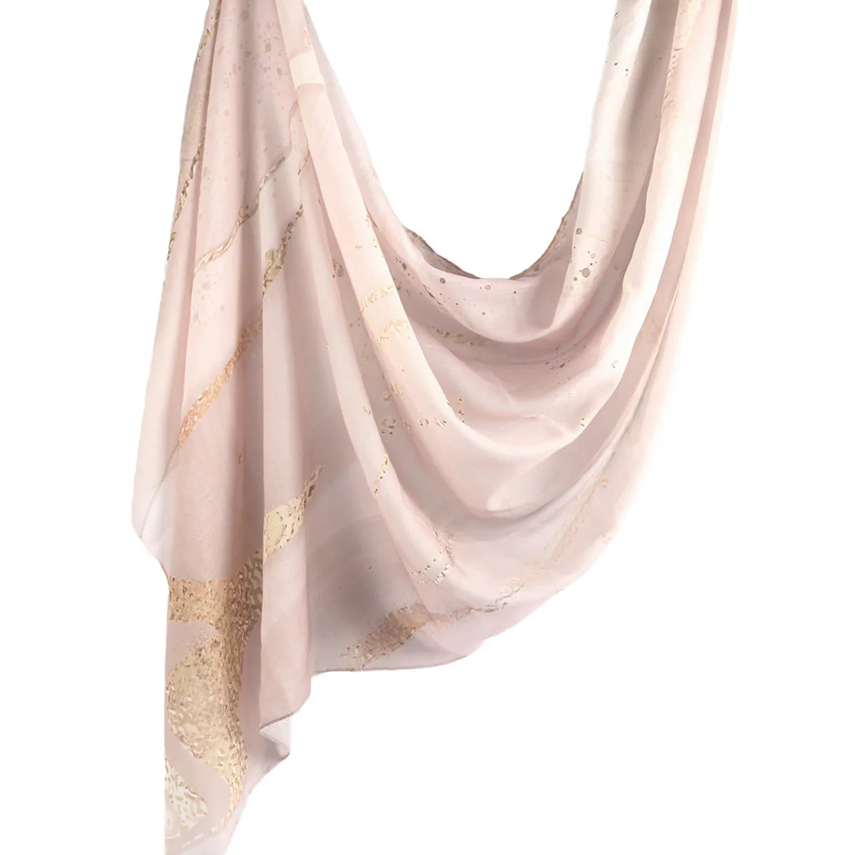 Watercolor Floral Modal Hijab/ Breathable /Soft