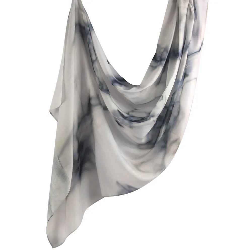 Watercolor Floral Modal Hijab/ Breathable /Soft