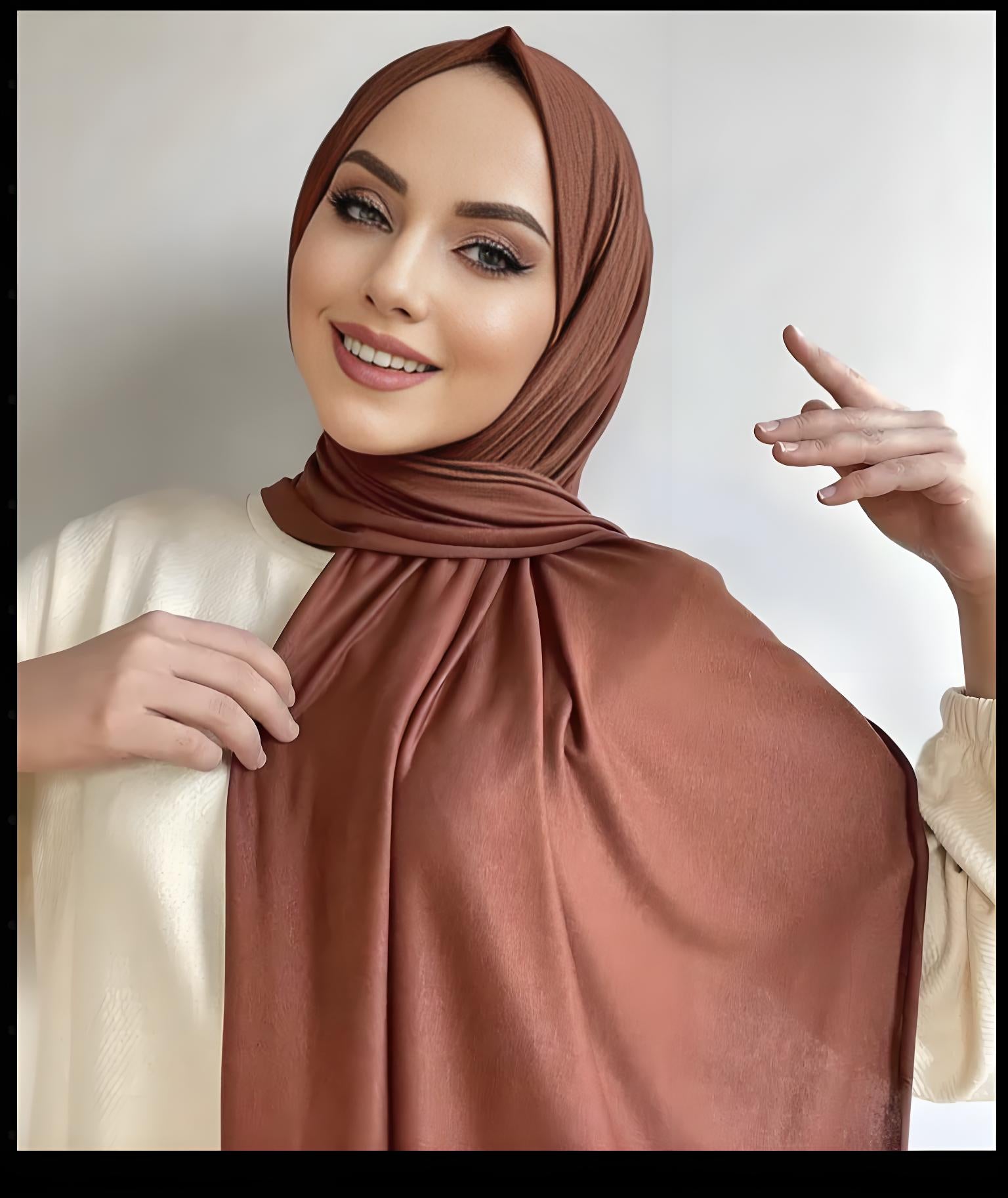 HB03 Modal Cotton Hijab Scarves