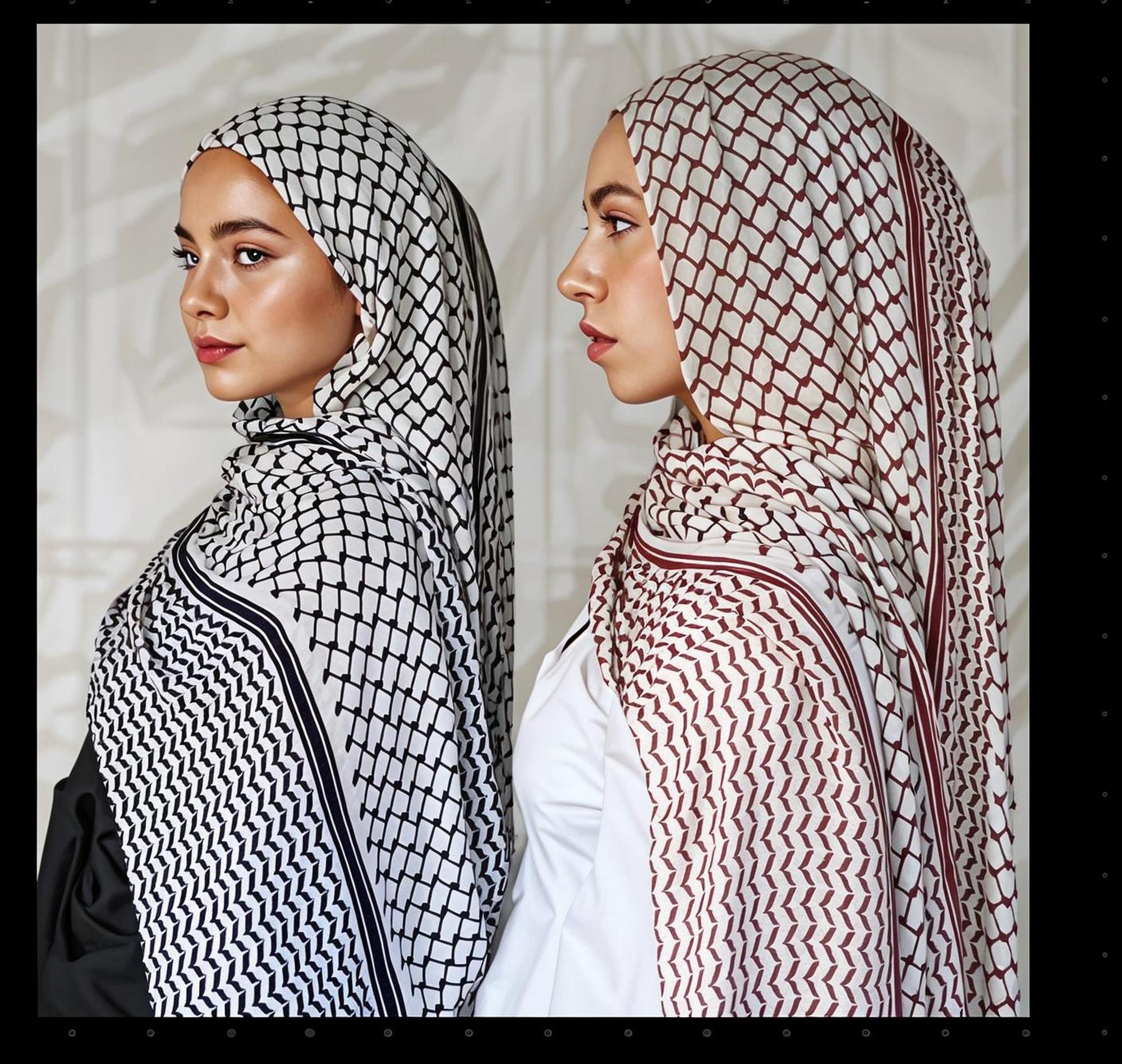 HB07 Keffiyeh Hijab