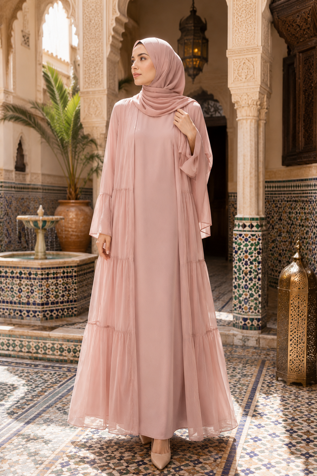 Soraya Princess Chiffon Set | 3-Piece