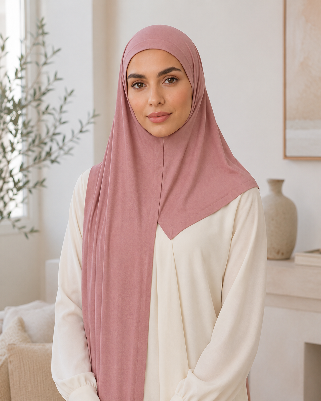 Everyday Essential Instant Hijab Jersey Hijabs/Stretchy Cotton/ Modal Hijab