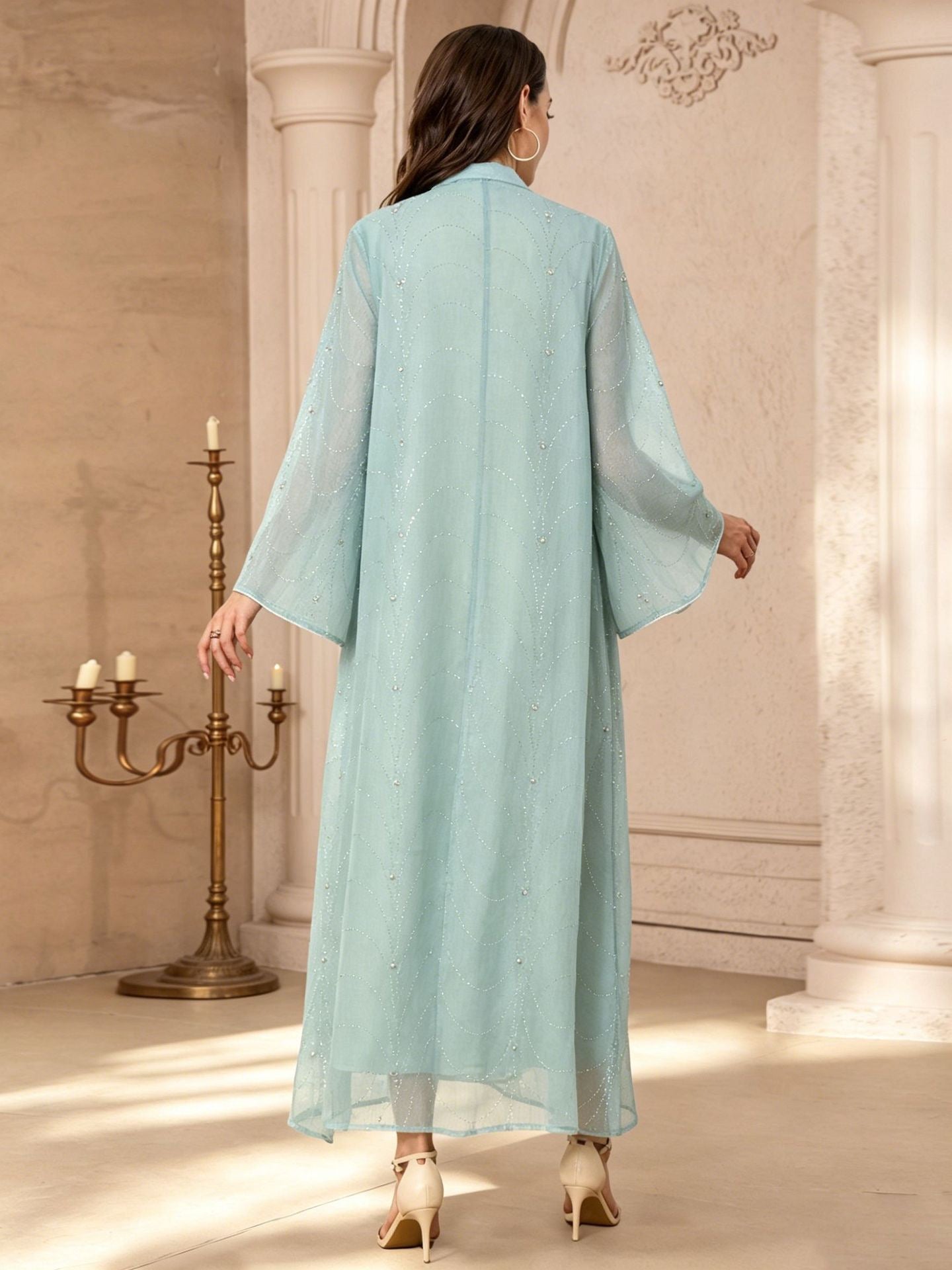Petal Light Abaya | Modest Eid Dress