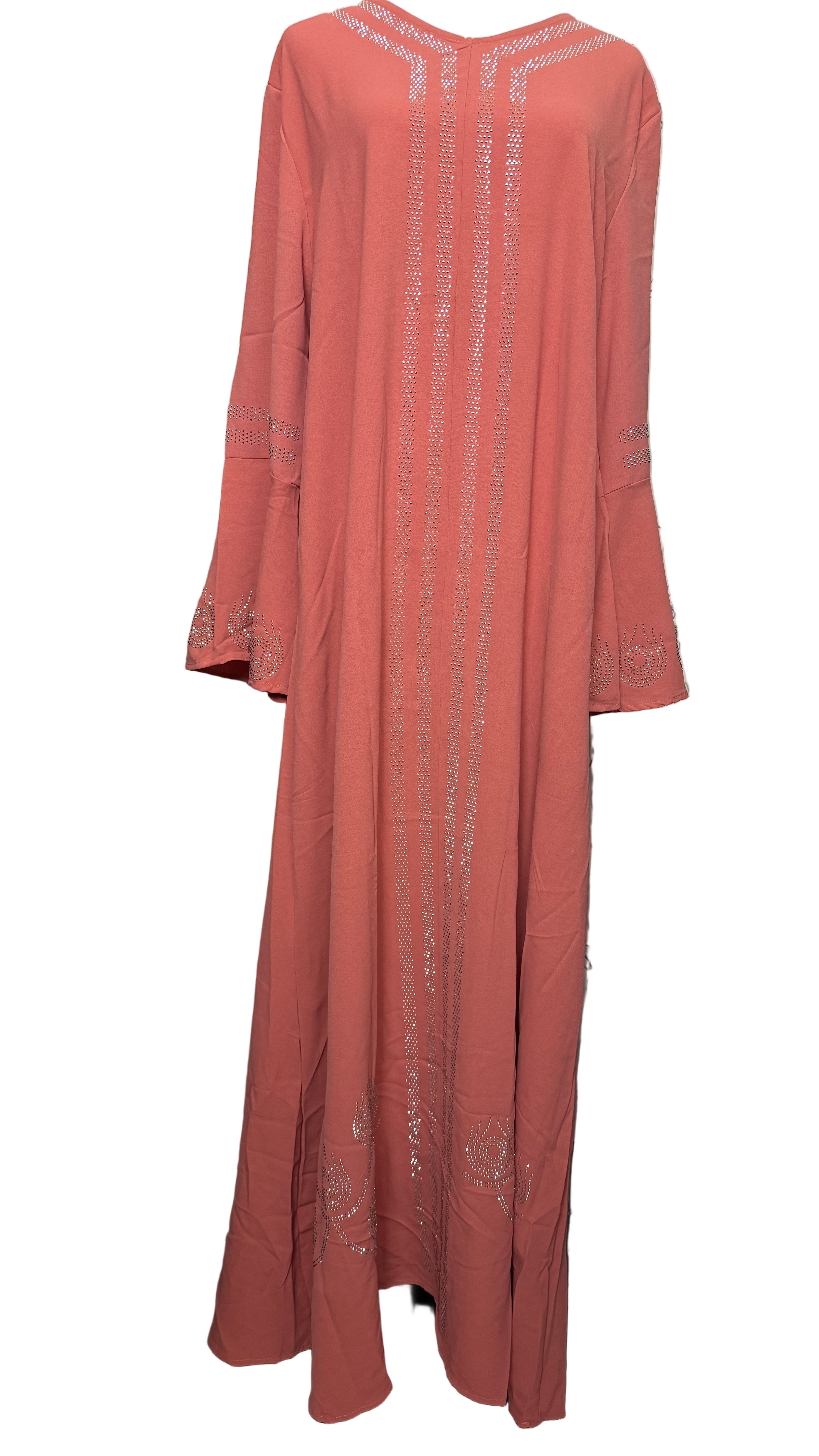Diamond Serenity The Feather- Eid & Ramadan Modest Long Dress (SPK06)