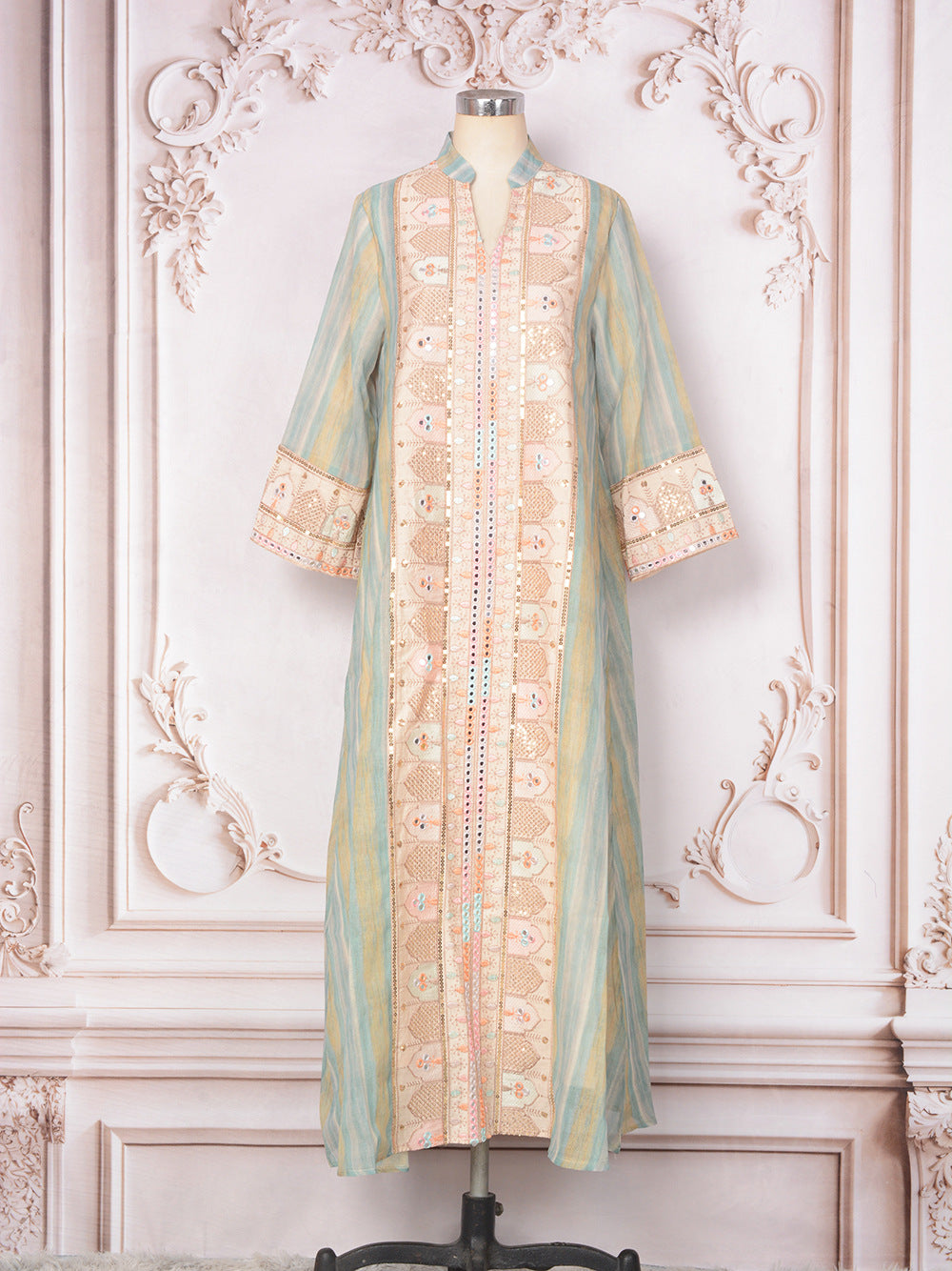 The Regal Heritage Embroidered Abaya