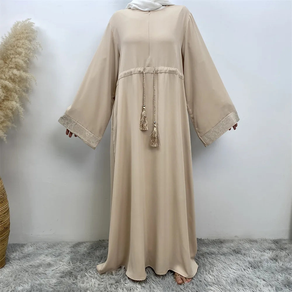 ABY007 Breeze Tassel Abaya Collection