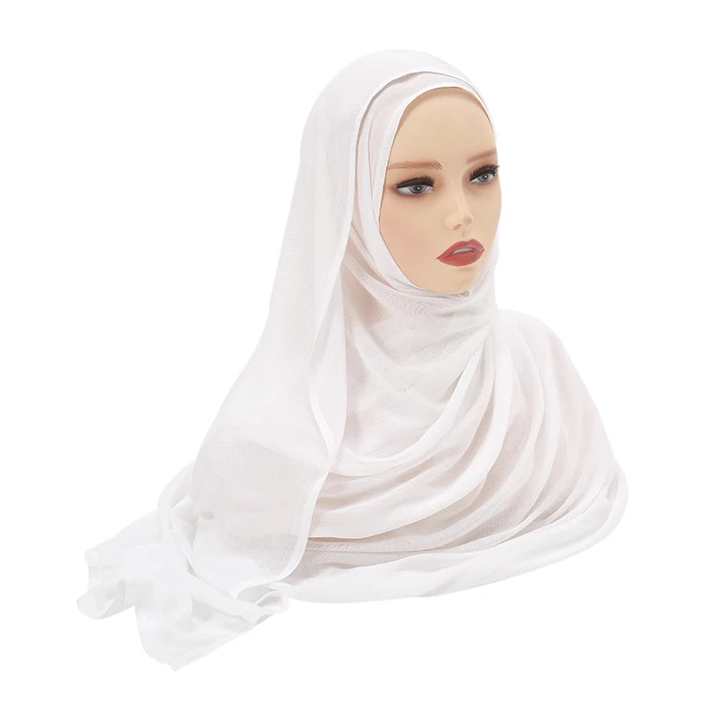 Everyday Essential – Premium Modal Hijab/ Rayon/ Cotton Shawls For Women  190*85cm