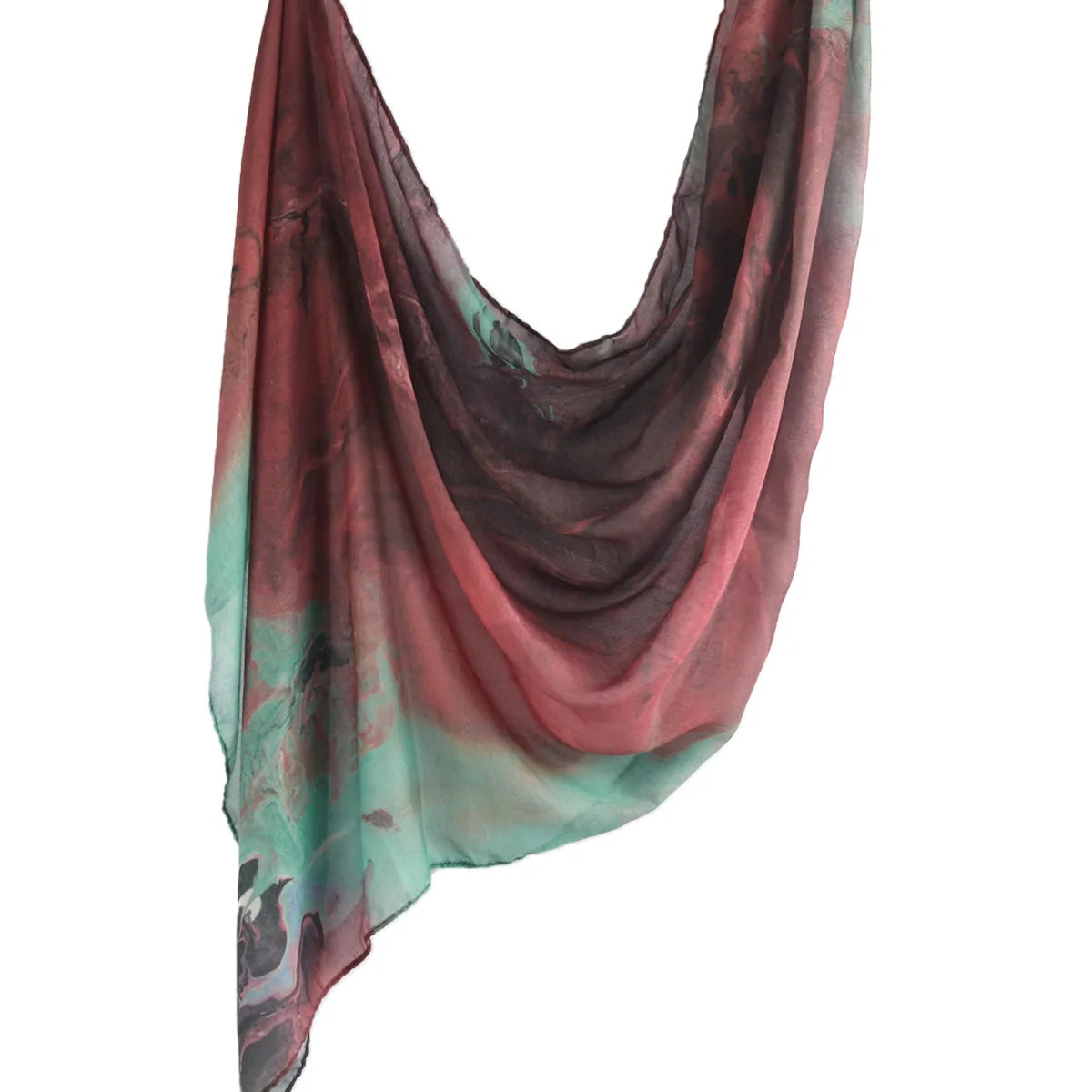 Watercolor Floral Modal Hijab/ Breathable /Soft