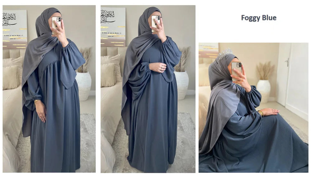 Noor Flow Abaya - Daily and Ramadan Modest Long Dress (D5)