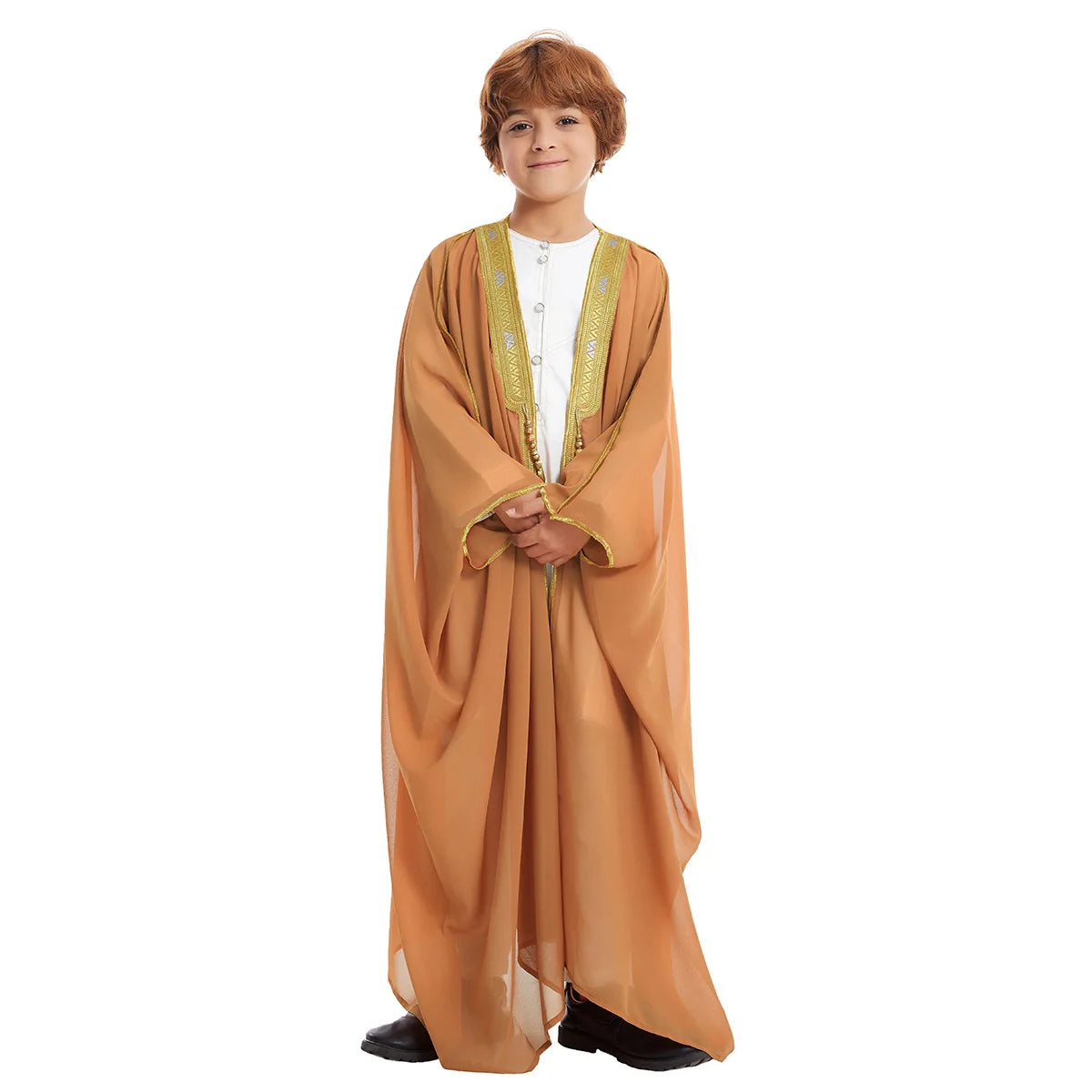 CH10 Modest Kids/Boys' Bisht Cloak