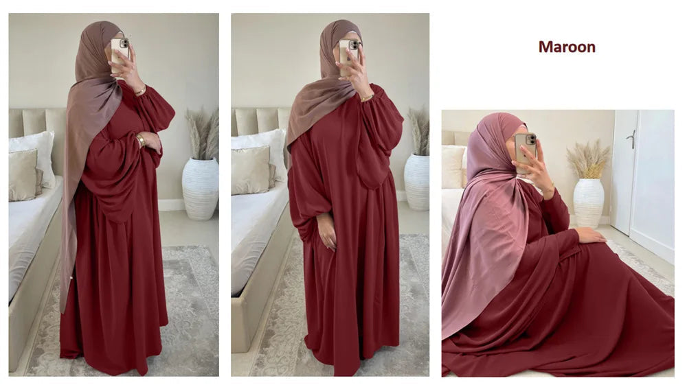 Noor Flow Abaya - Daily and Ramadan Modest Long Dress (D5)