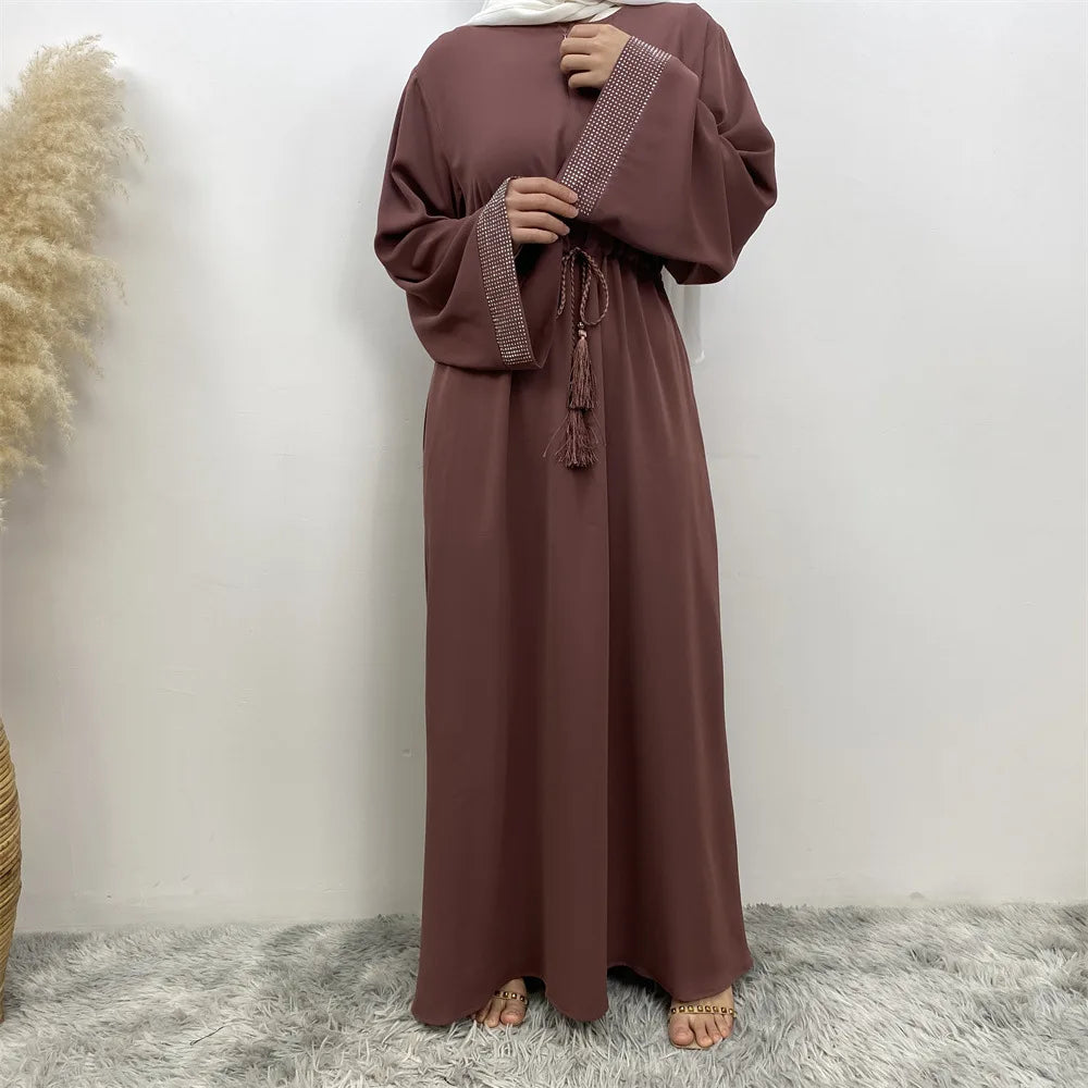 ABY007 Breeze Tassel Abaya Collection