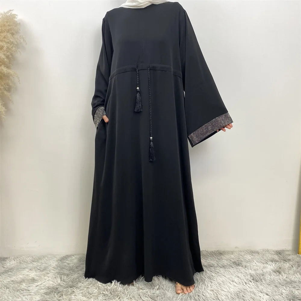 ABY007 Breeze Tassel Abaya Collection