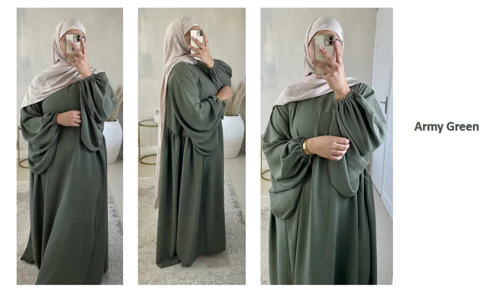 Noor Flow Abaya - Daily and Ramadan Modest Long Dress (D5)