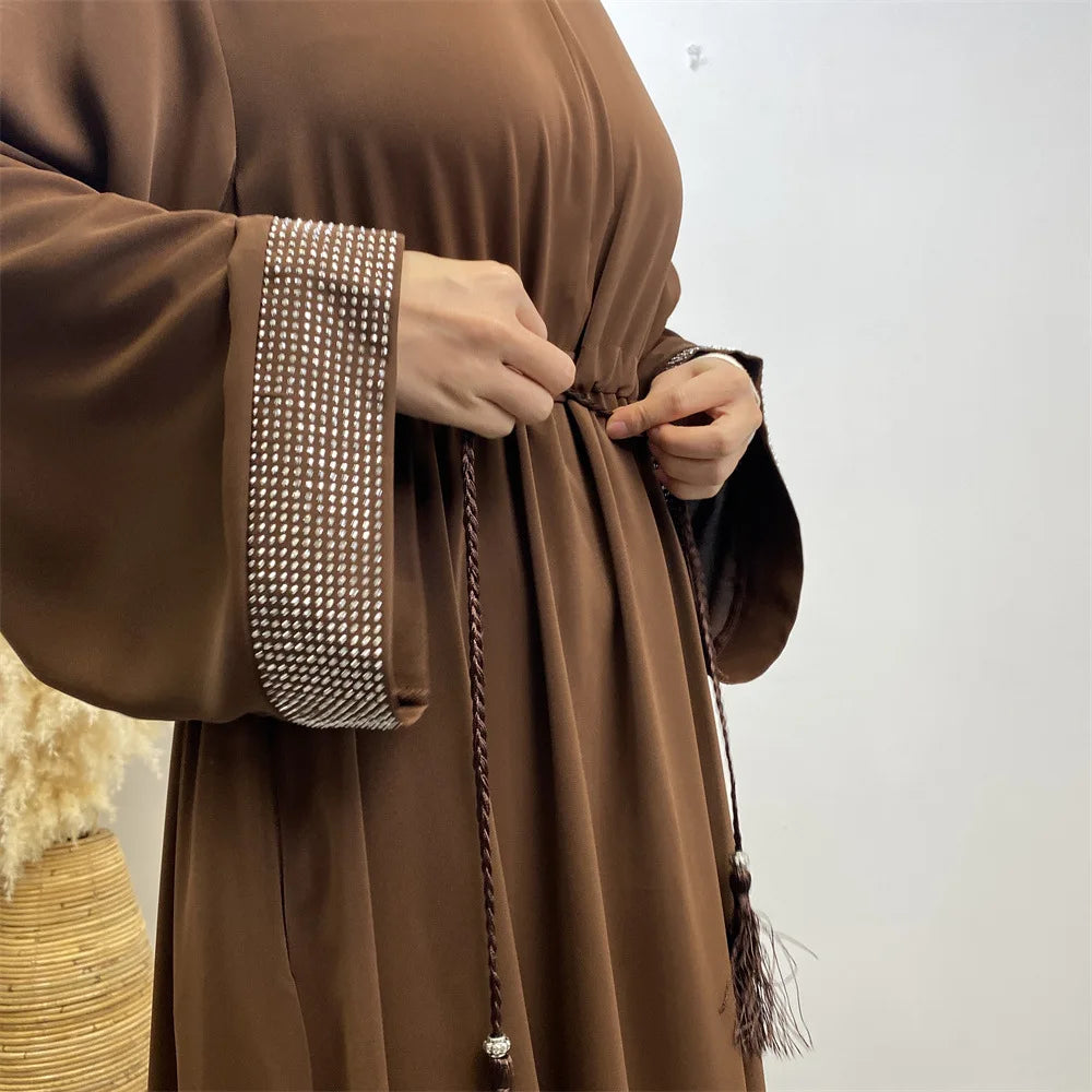 ABY007 Breeze Tassel Abaya Collection