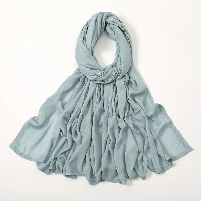 Everyday Essential – Premium Modal Hijab/ Rayon/ Cotton Shawls For Women  190*85cm